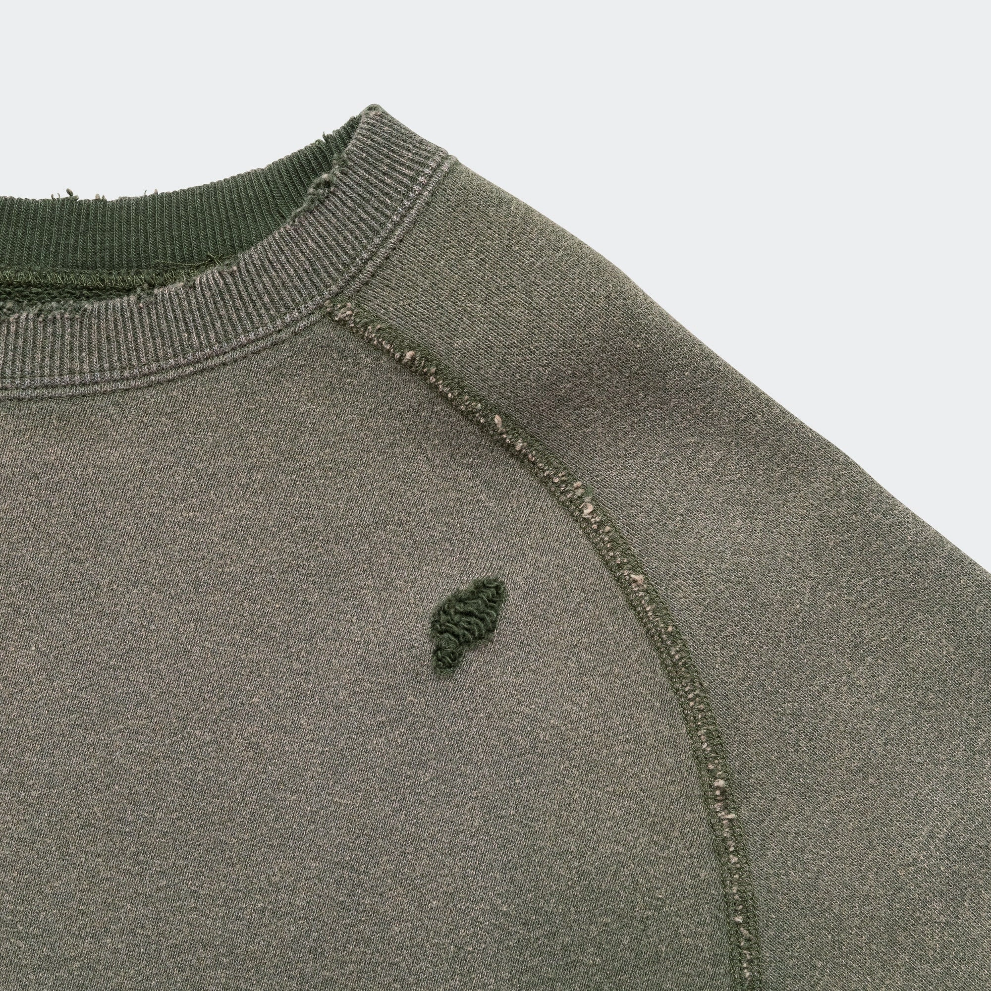 Darts Sweatshirt - Olive French Terry