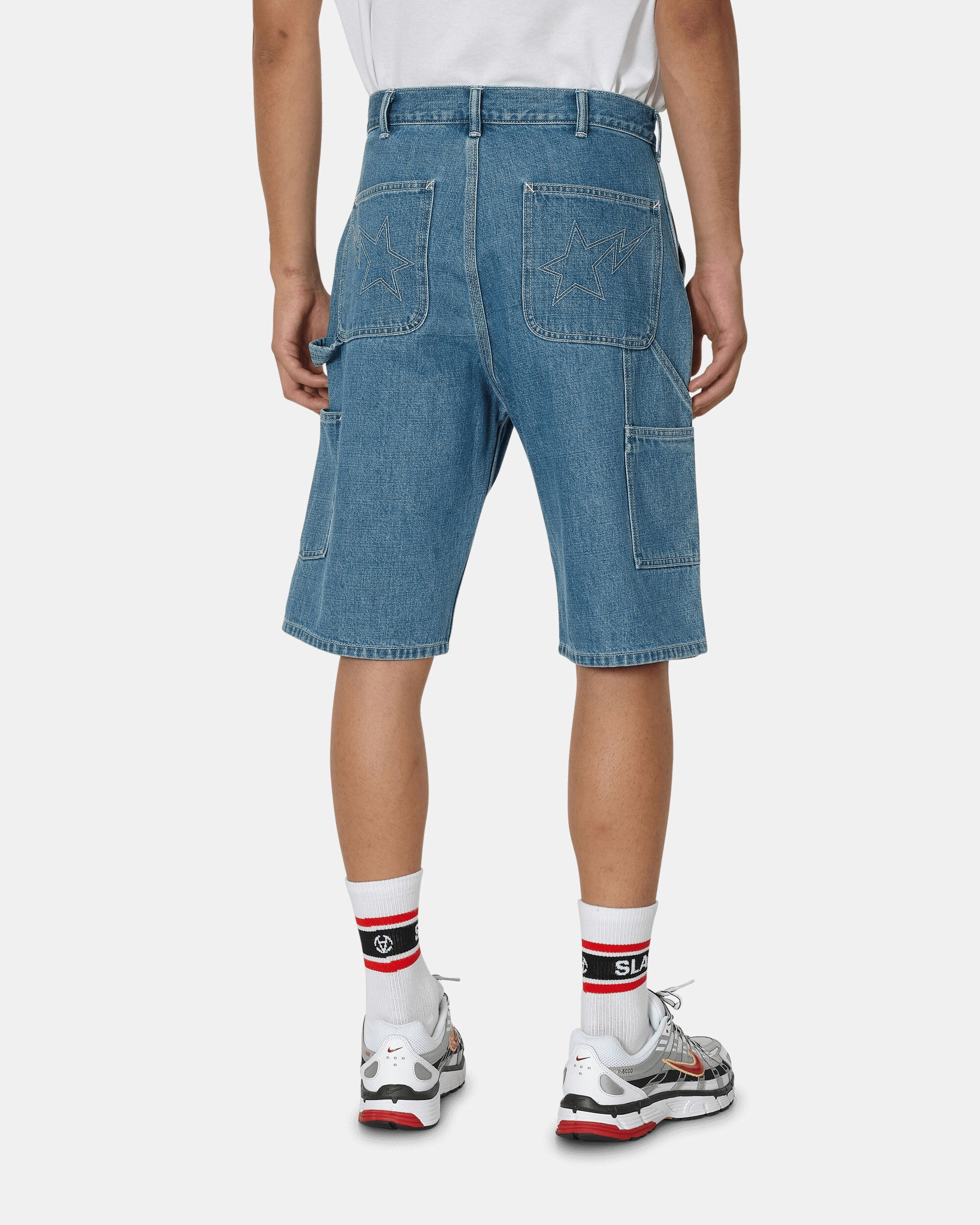 Denim Painter Shorts Light Indigo