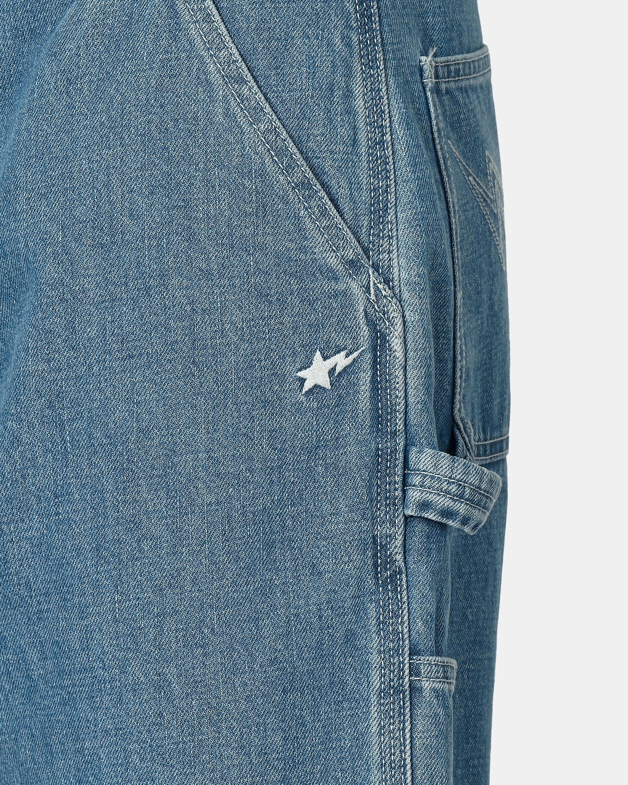 Denim Painter Shorts Light Indigo