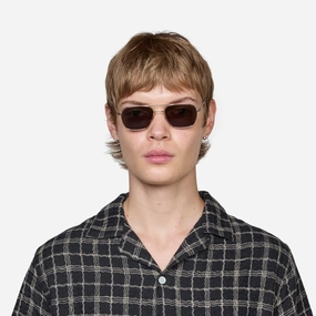 Dion Gold | Green Solid Lens