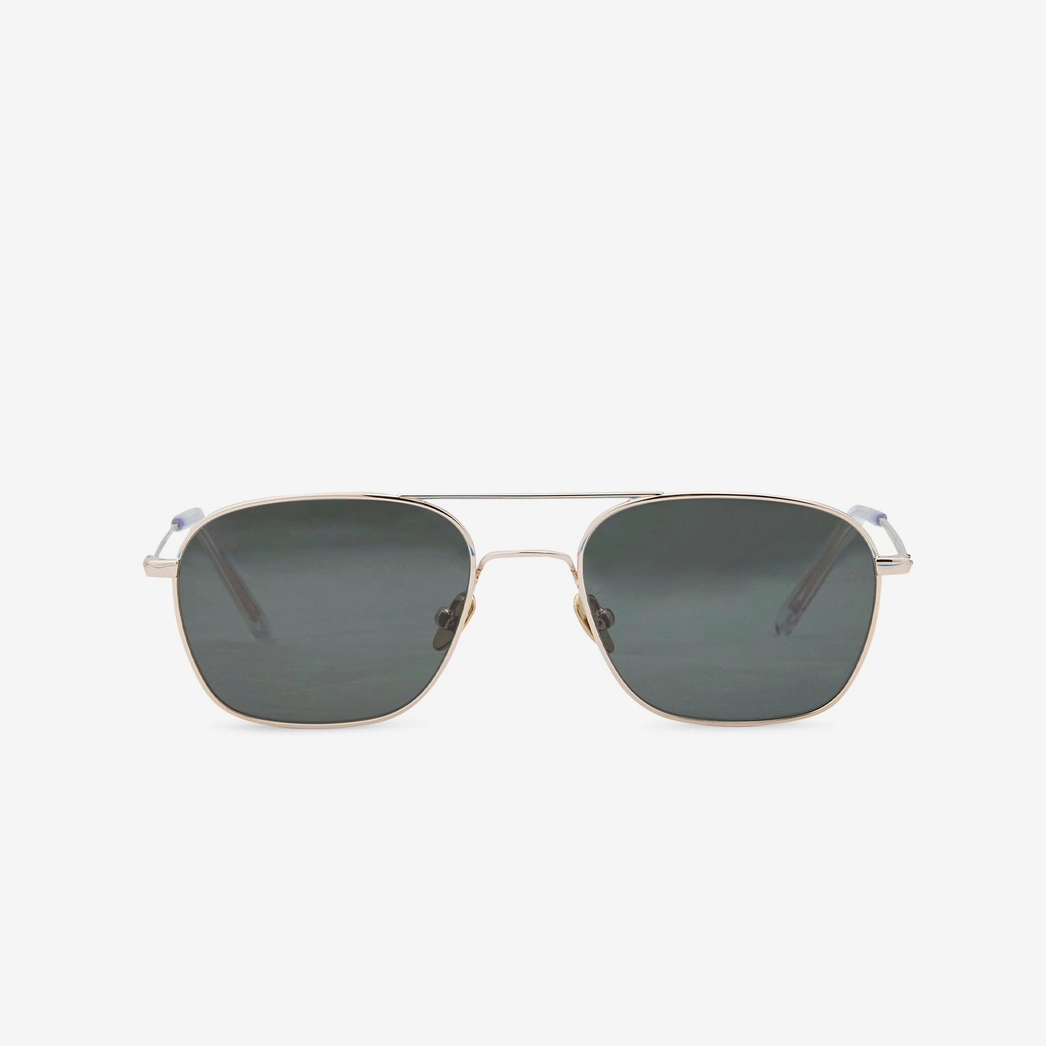 Dion Gold | Green Solid Lens
