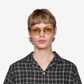 Dion Matte Black | Yellow Gradient Lens