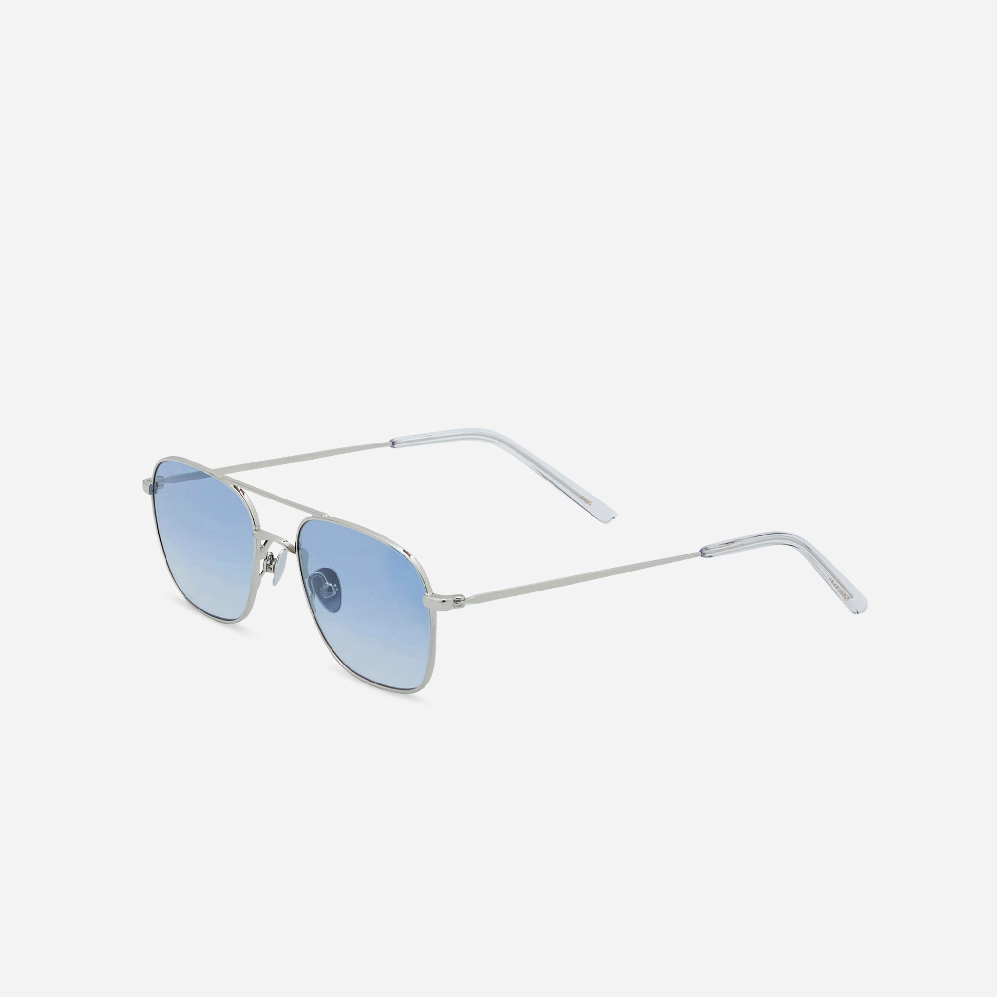 Dion Silver | Blue Gradient Lens