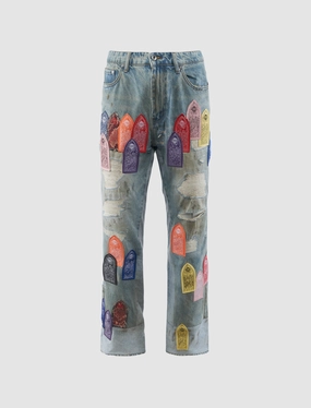 DISTRESSED DENIM