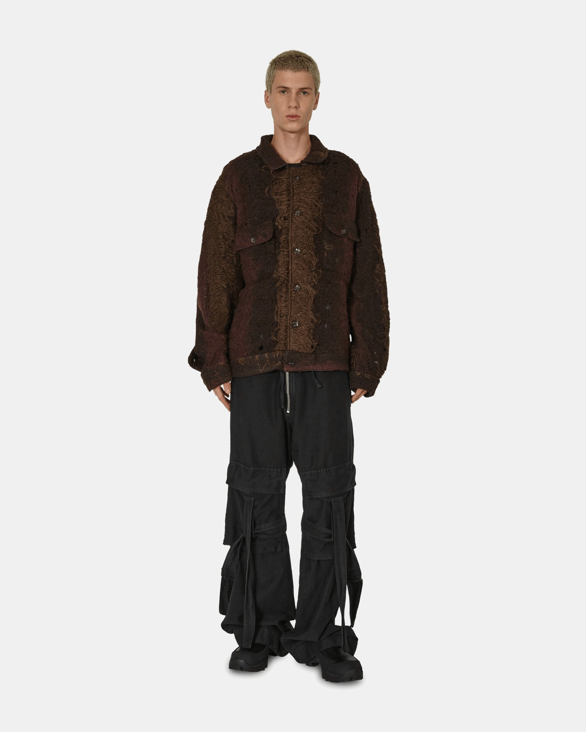 Doomboh Trucker Jacket Brown