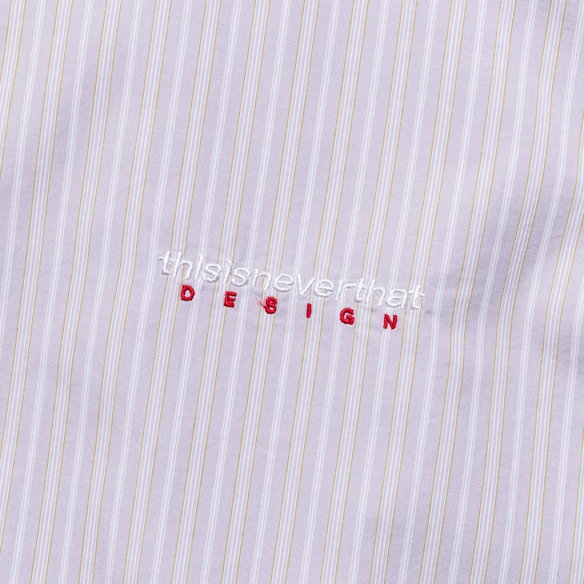 DSN Striped Shirt - Lilac