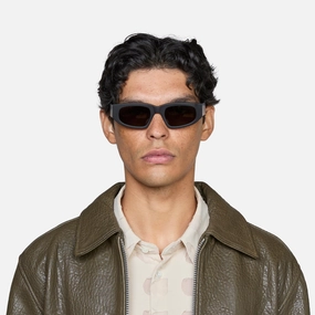 Eclipse Matte Black | Green Solid Lens