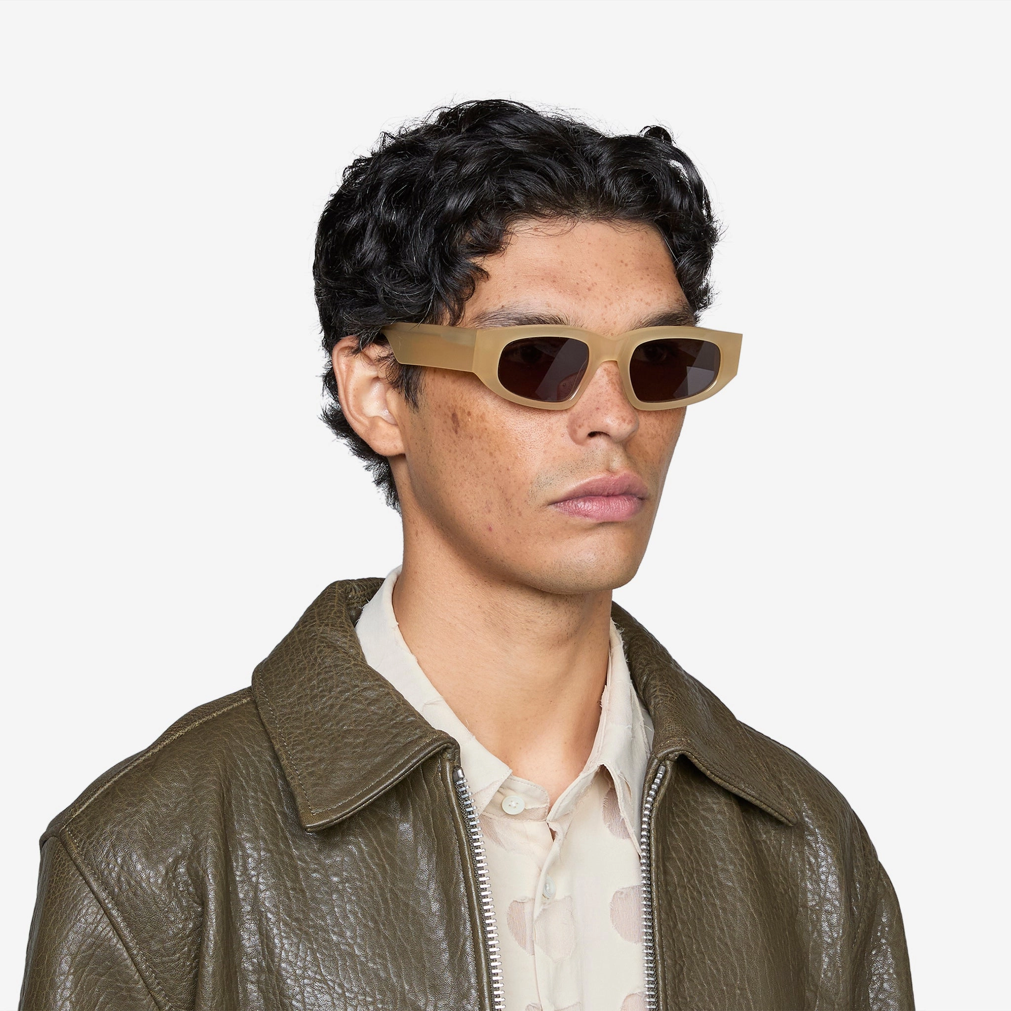 Eclipse Sand | Grey Solid Lens