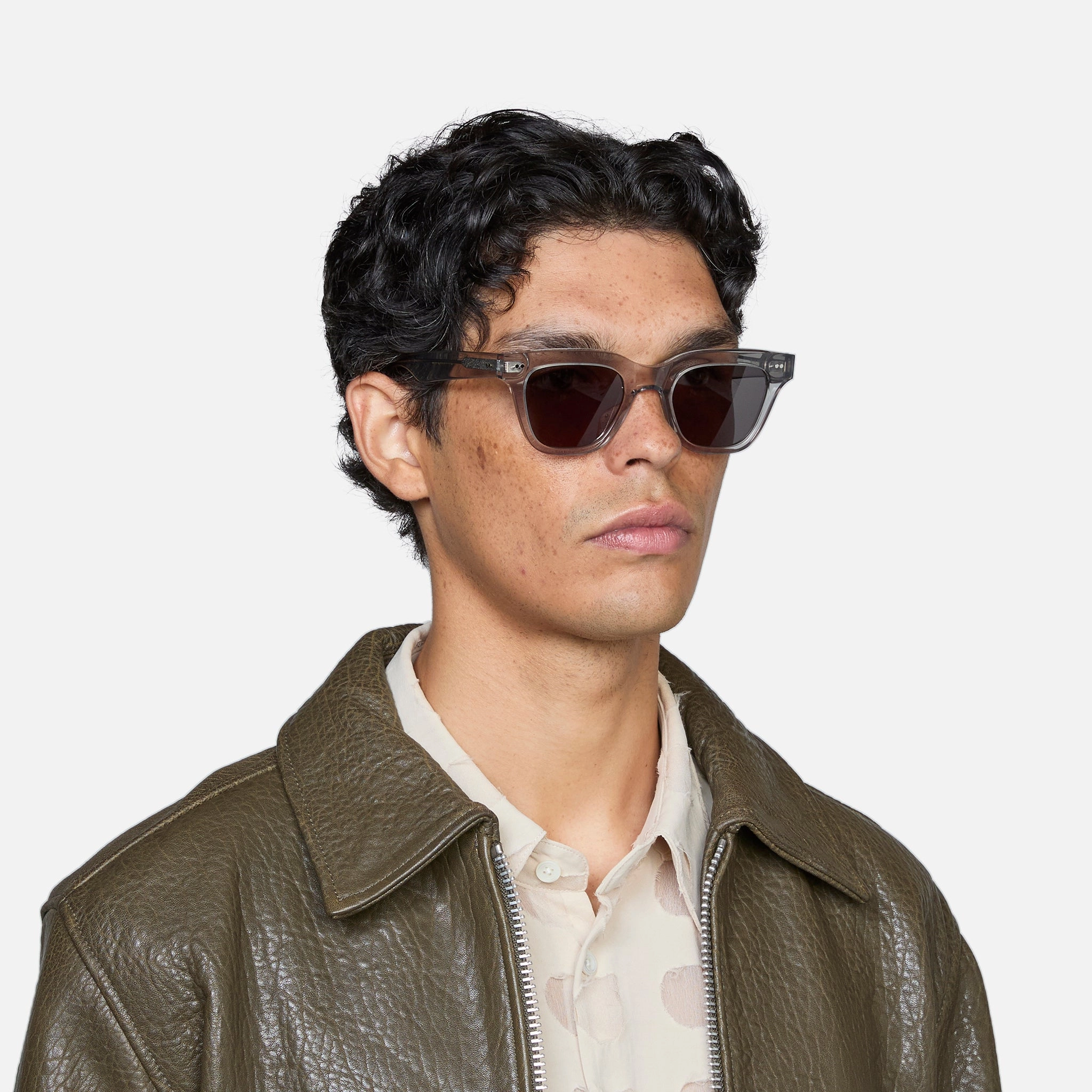 Ellis Grey | Grey Solid Lens