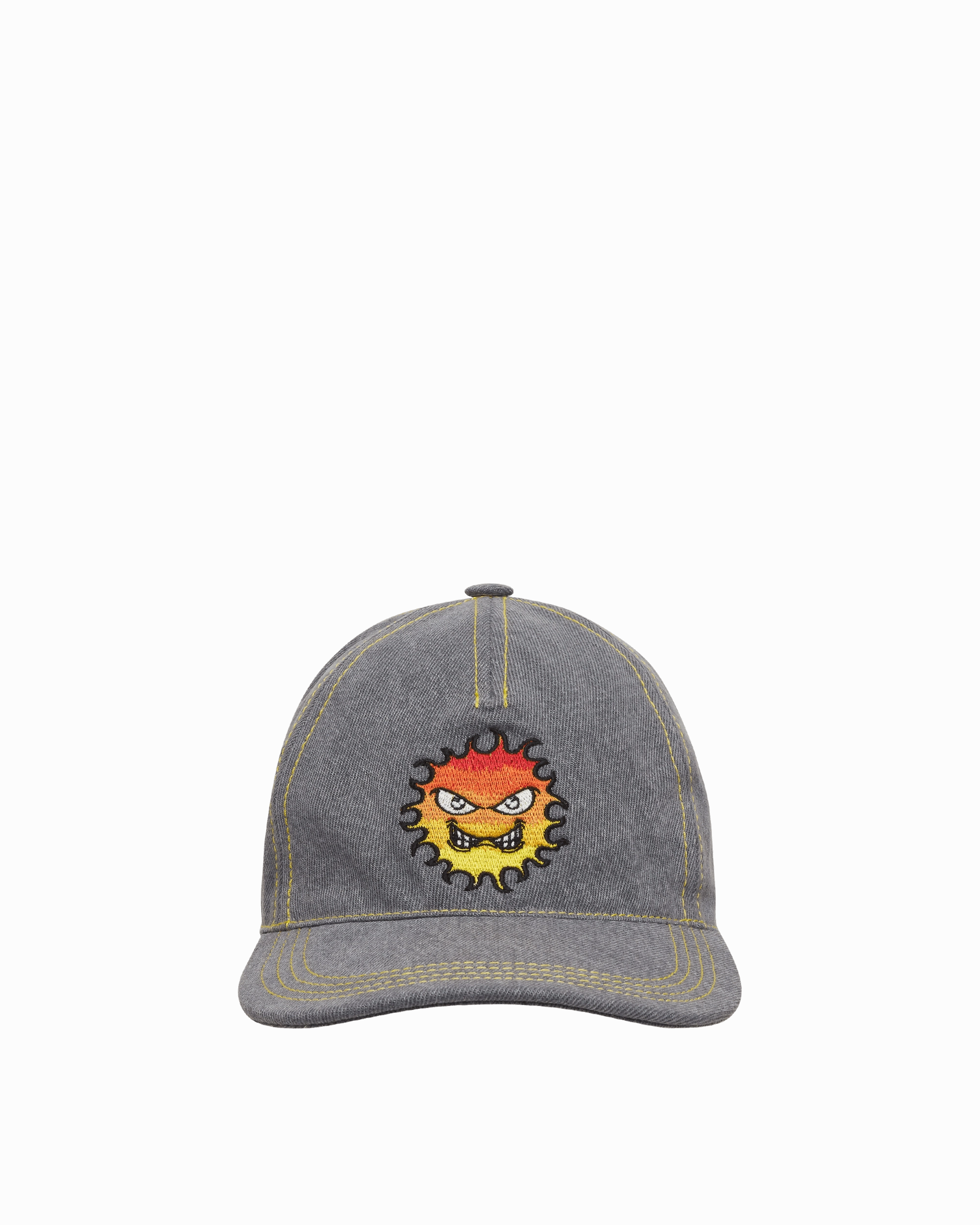 Embroidered Logo Cap Grey