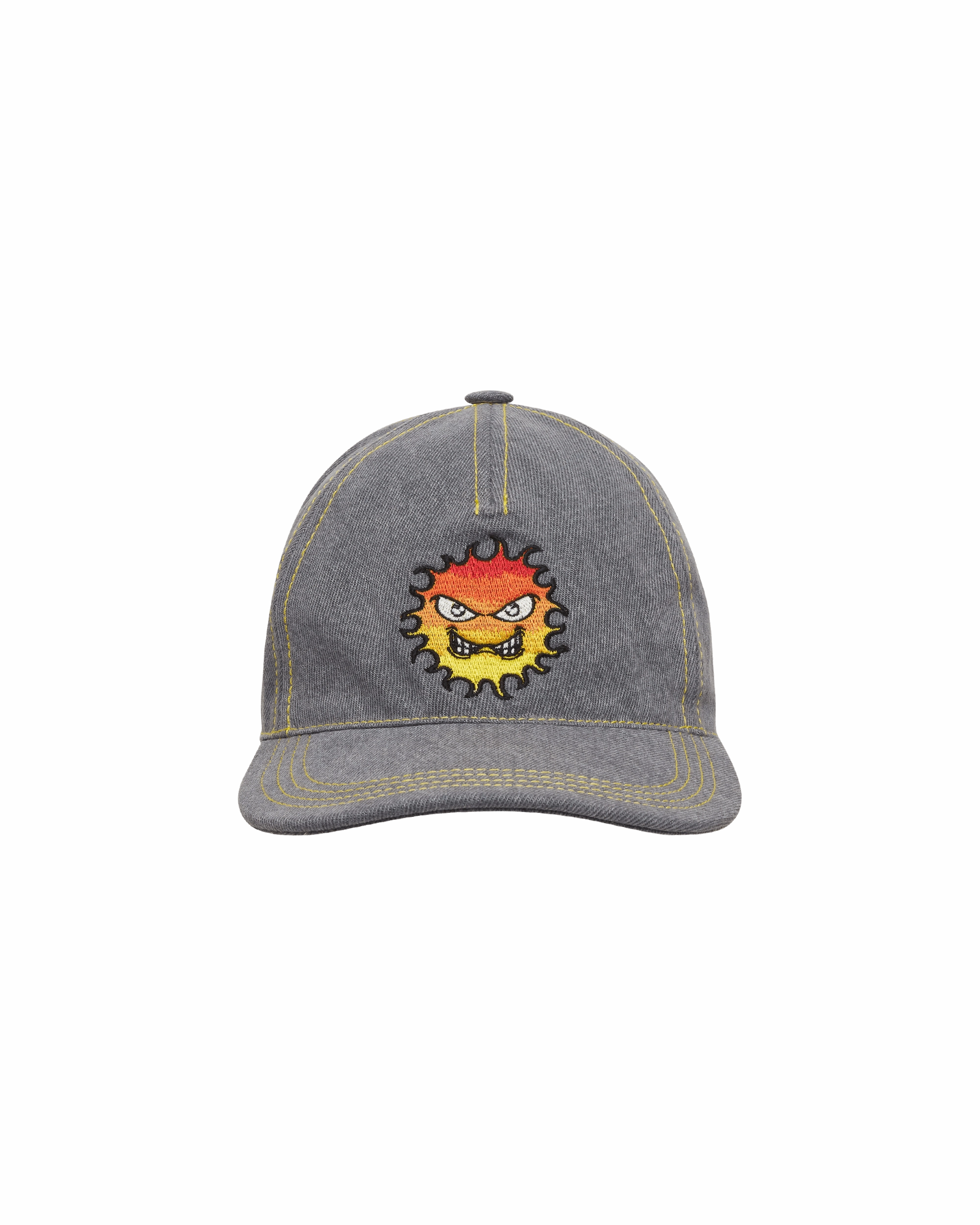 Embroidered Logo Cap Grey