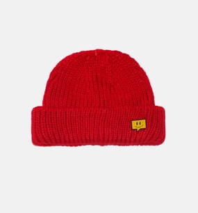 Enamel Pin Beanie Ruby Mens Hat - Ruby