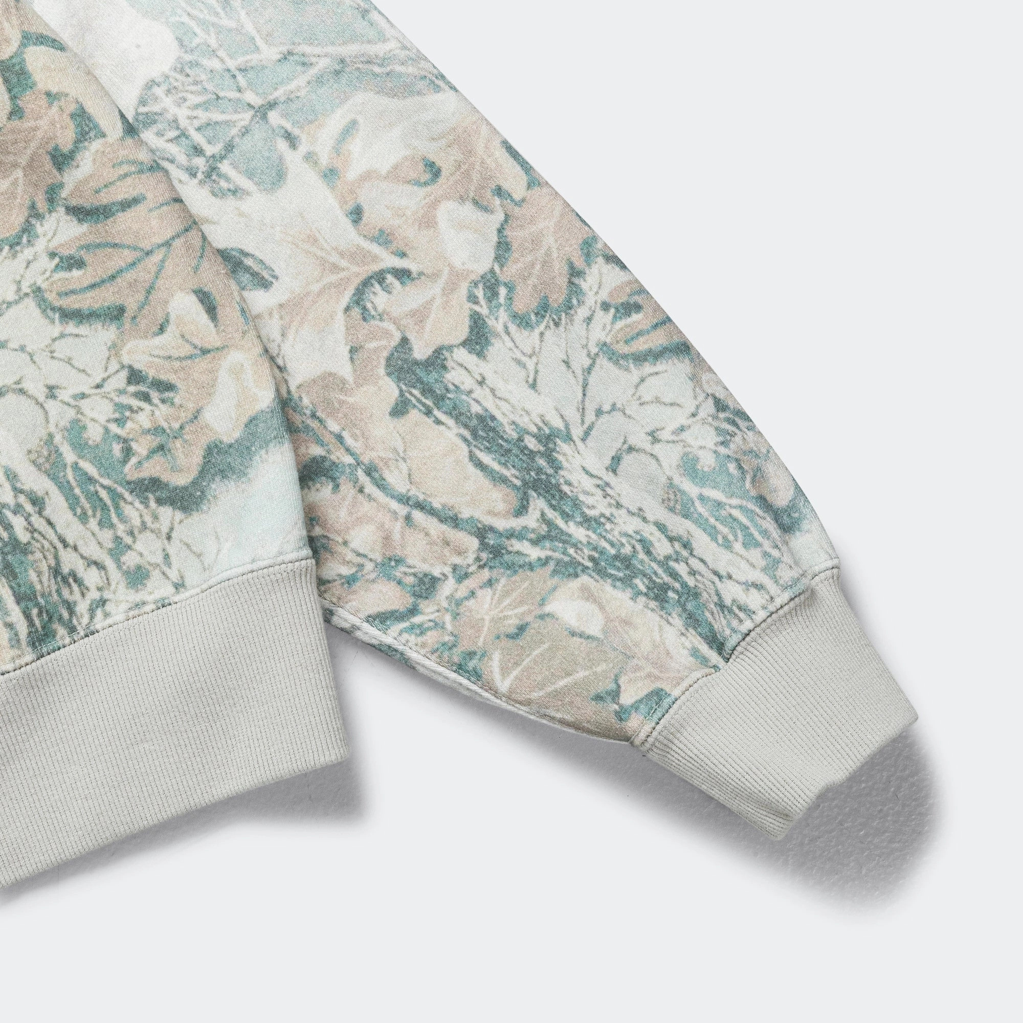 Faded Print Zip-Up Hoodie - Realtree