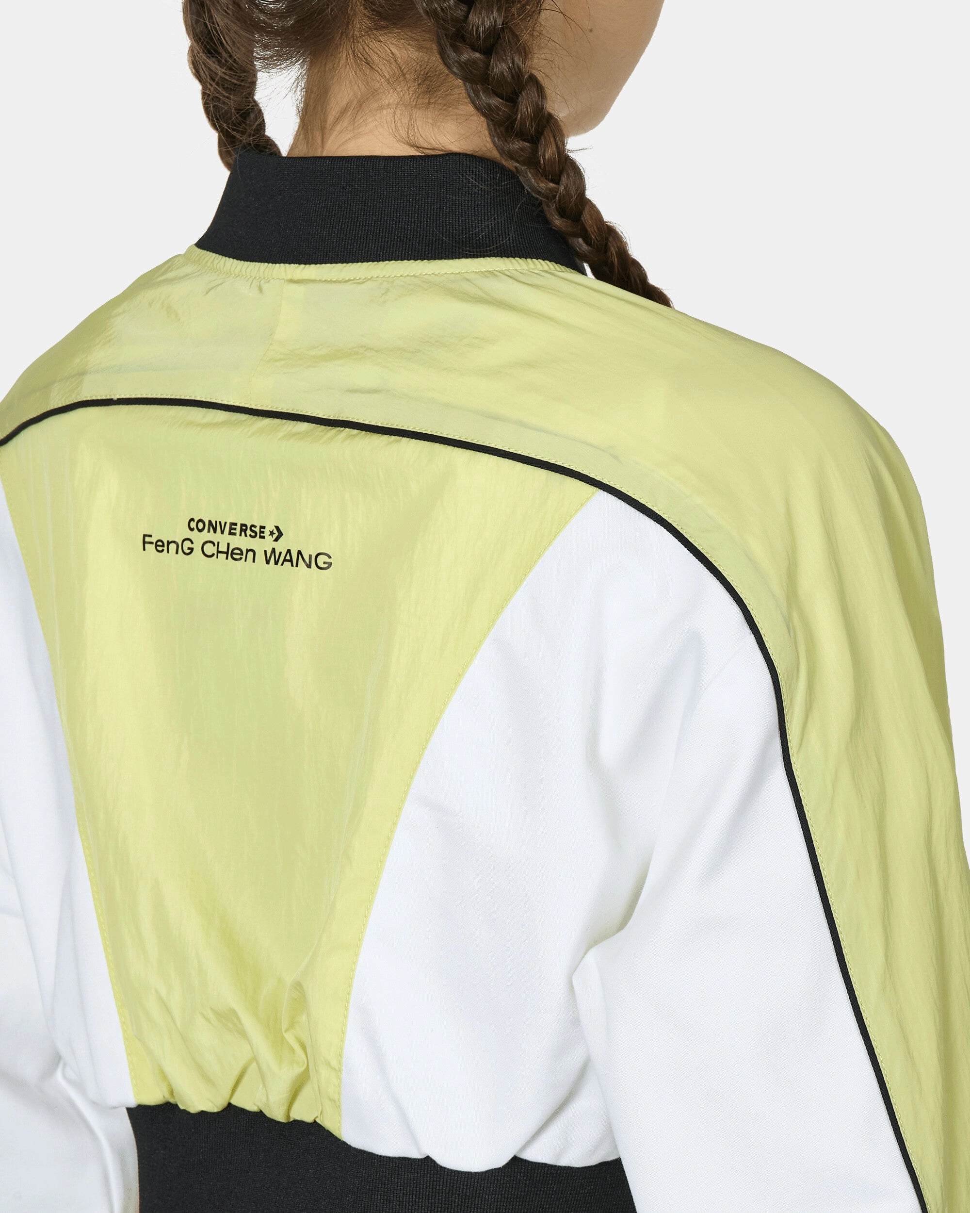 Feng Chen Wang Jacket Pale Lime Yellow