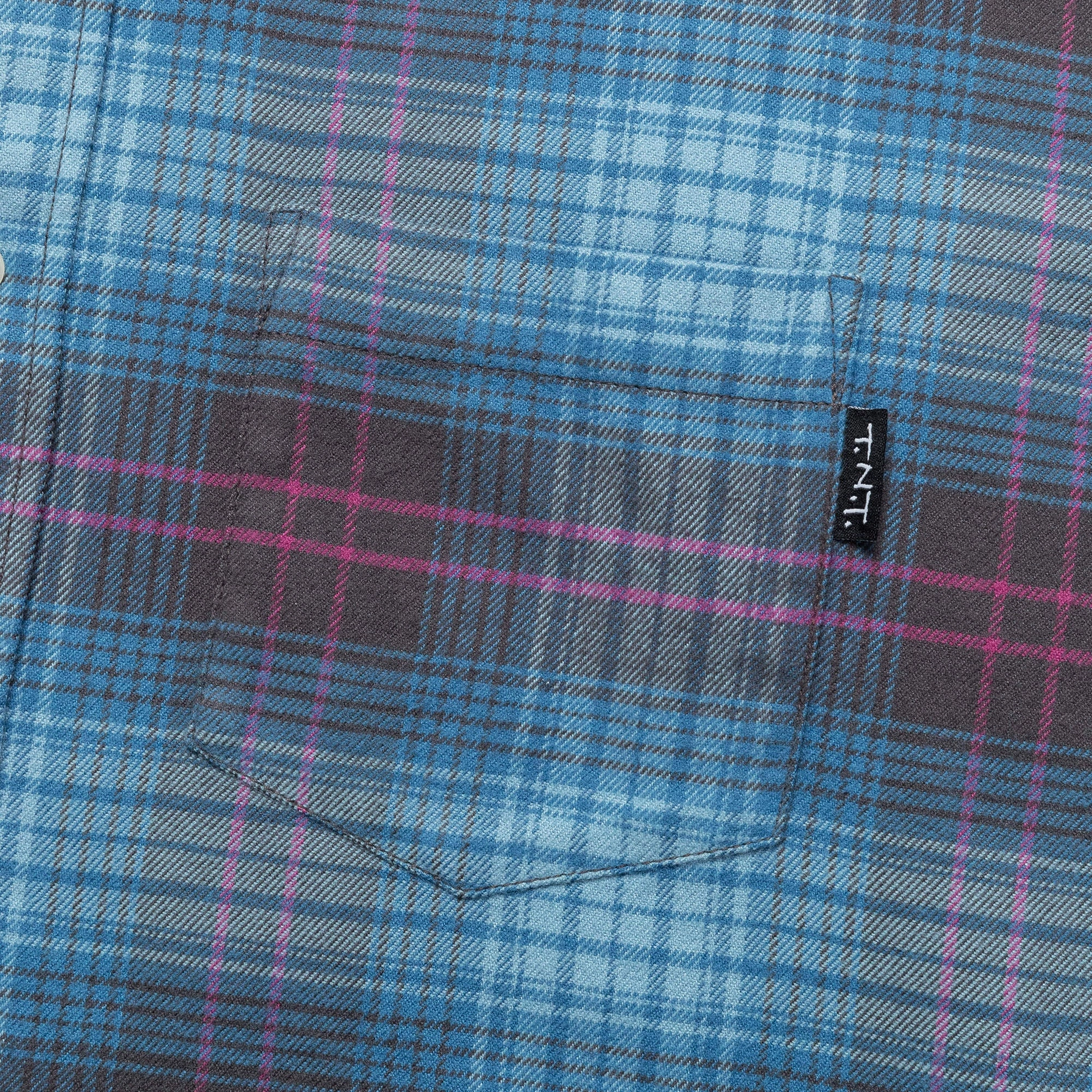 Flannel Check Shirt - Blue