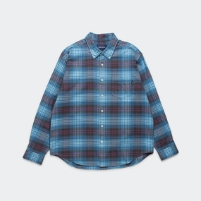 Flannel Check Shirt - Blue