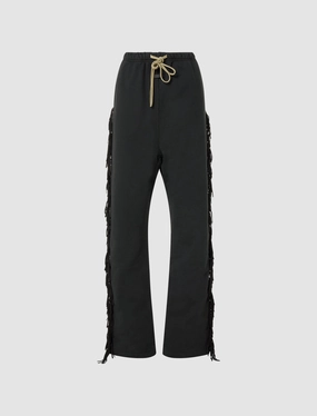 FRINGE SWEATPANTS