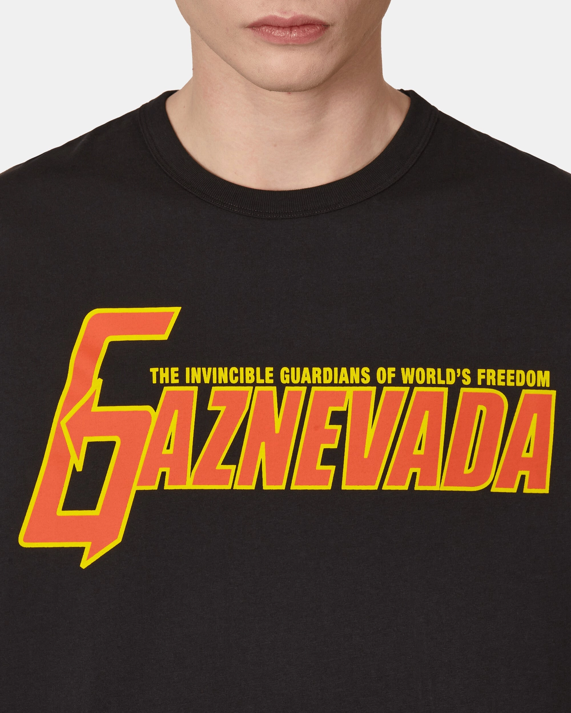 Gaznevada Graphic T-Shirt Black
