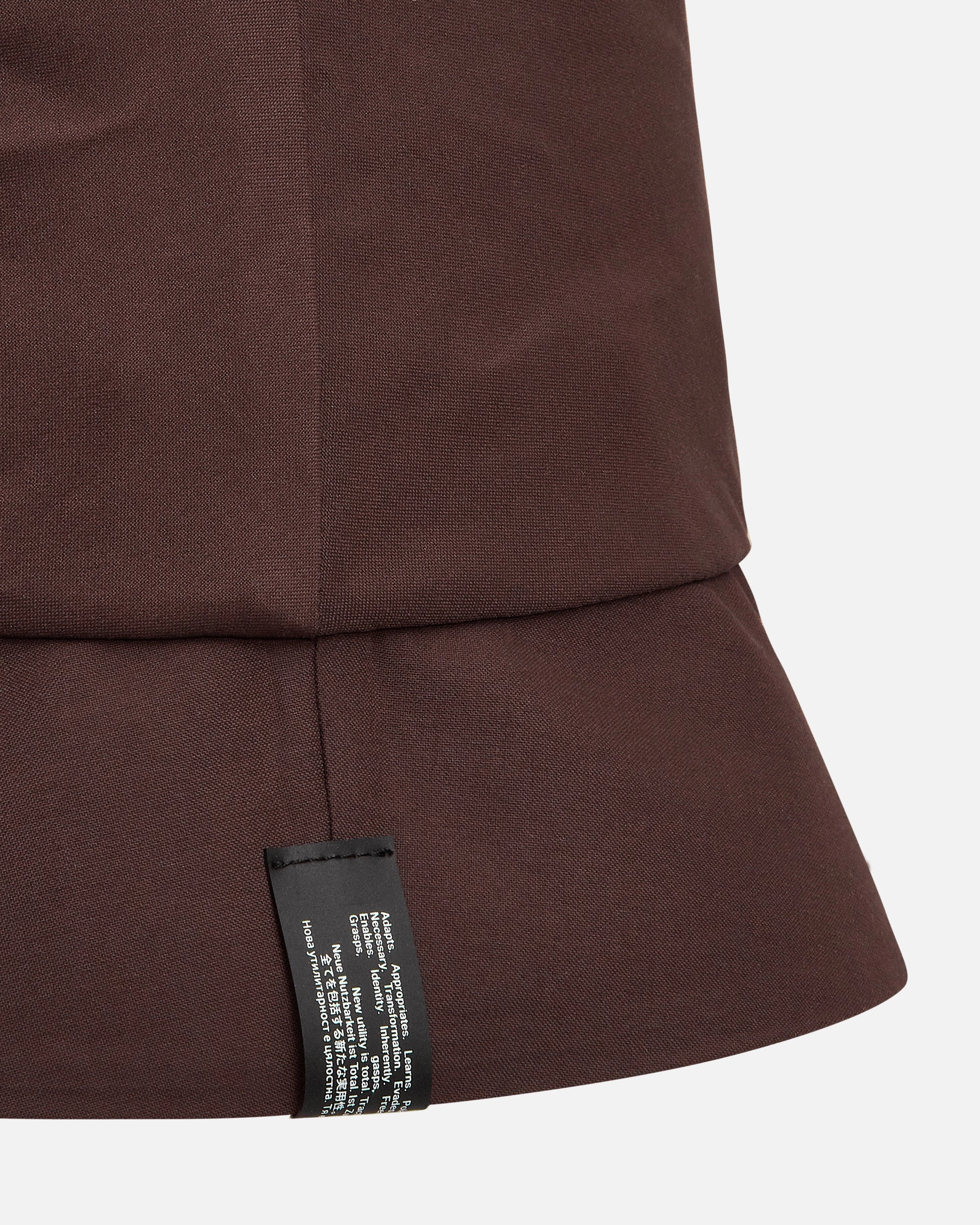 Globe Bucket Hat Brown