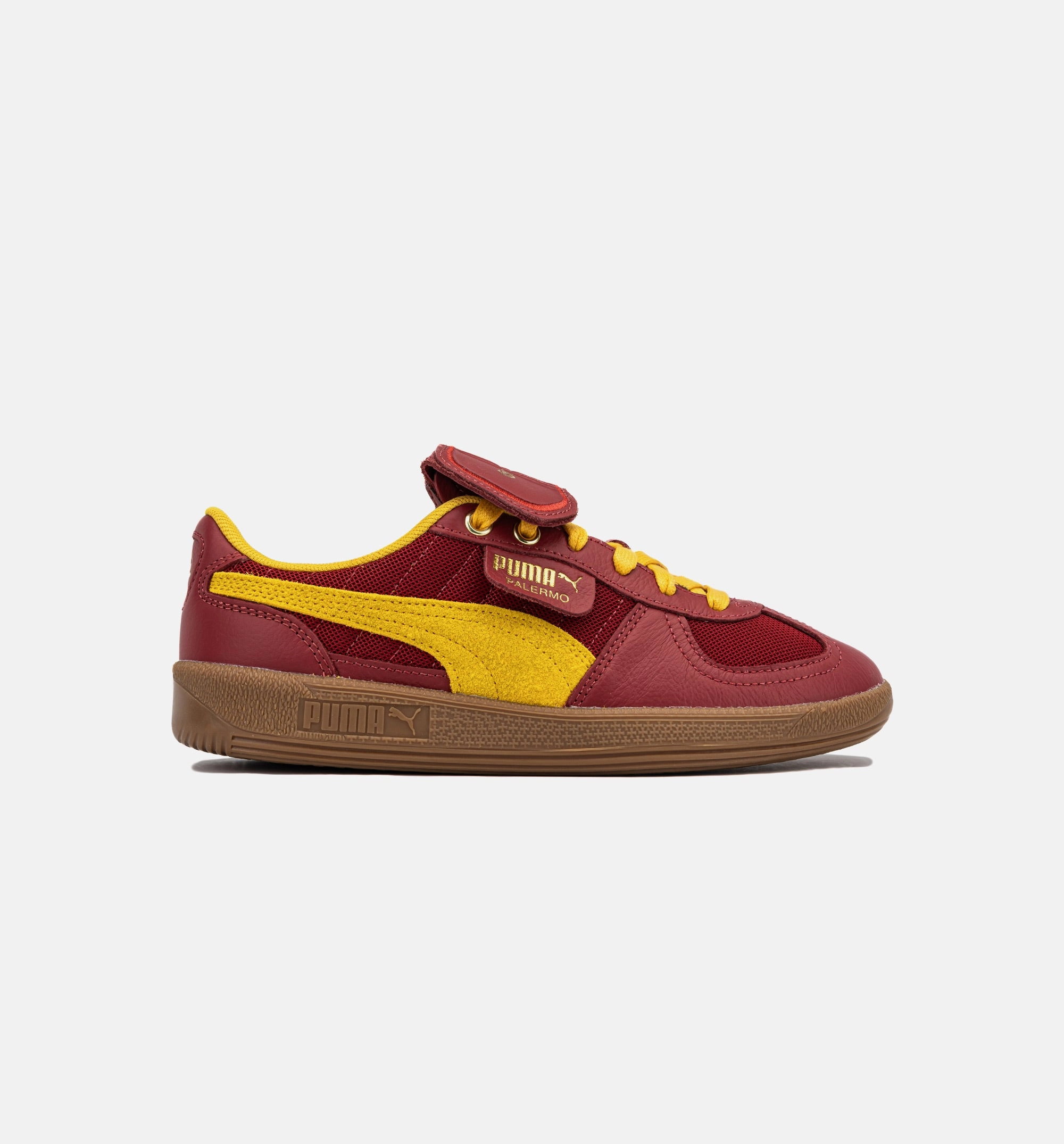 Harry Potter x Palermo Gryffindor Grade School Lifestyle Shoe - Dark Crimson/Yellow Free Shipping