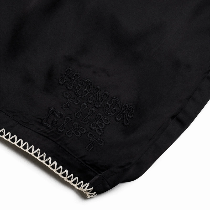 Honor The Gift Blanket Stitch Short - Black