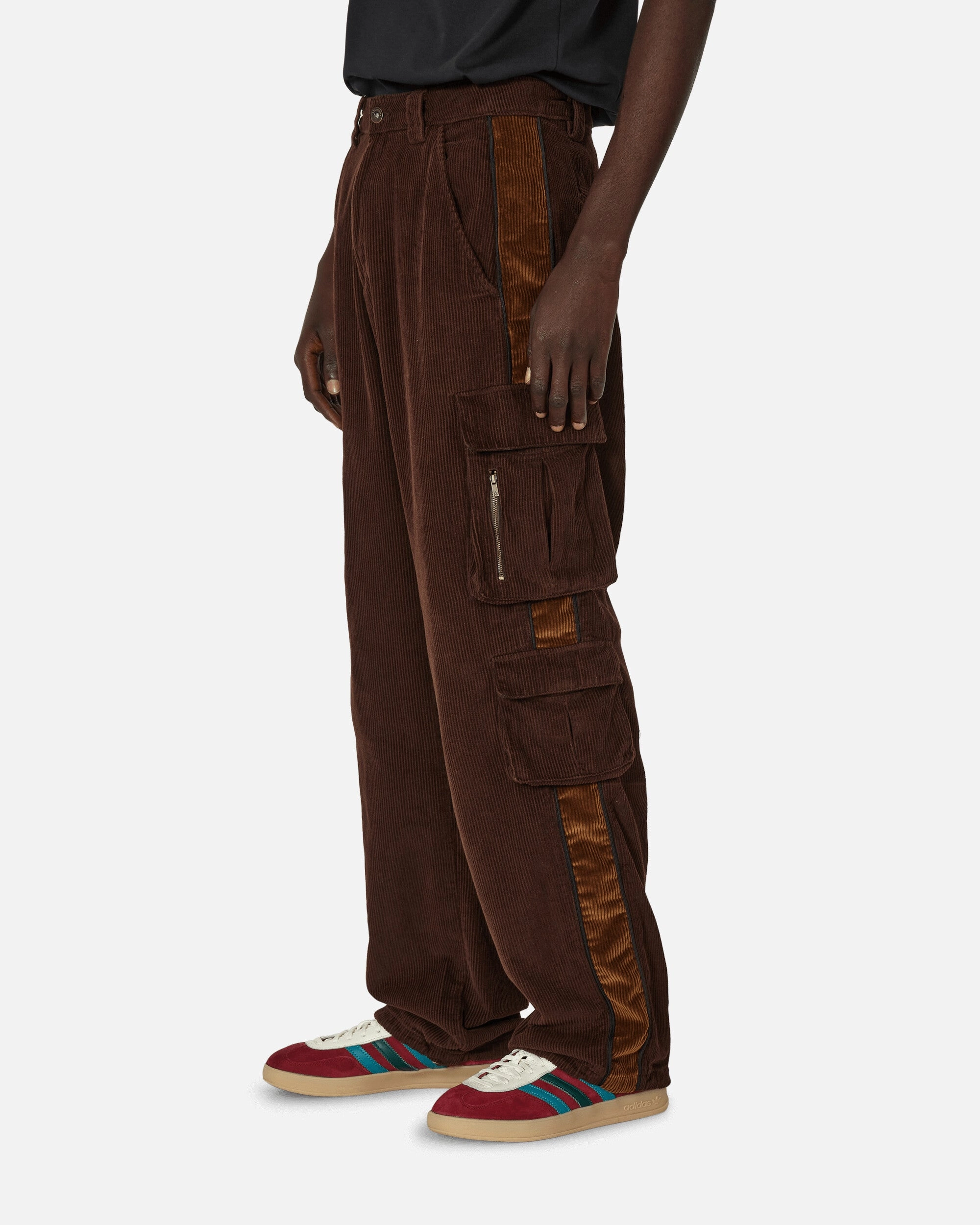 Iniquity Cargo Trousers Brown