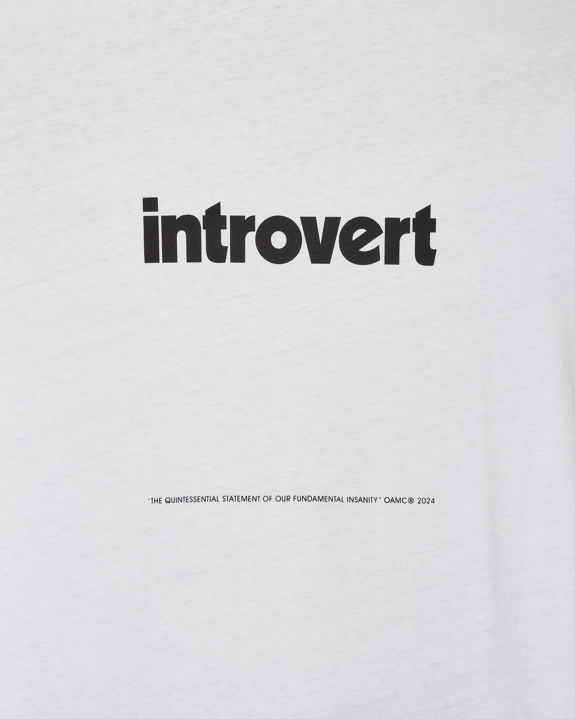 Introvert T-Shirt White