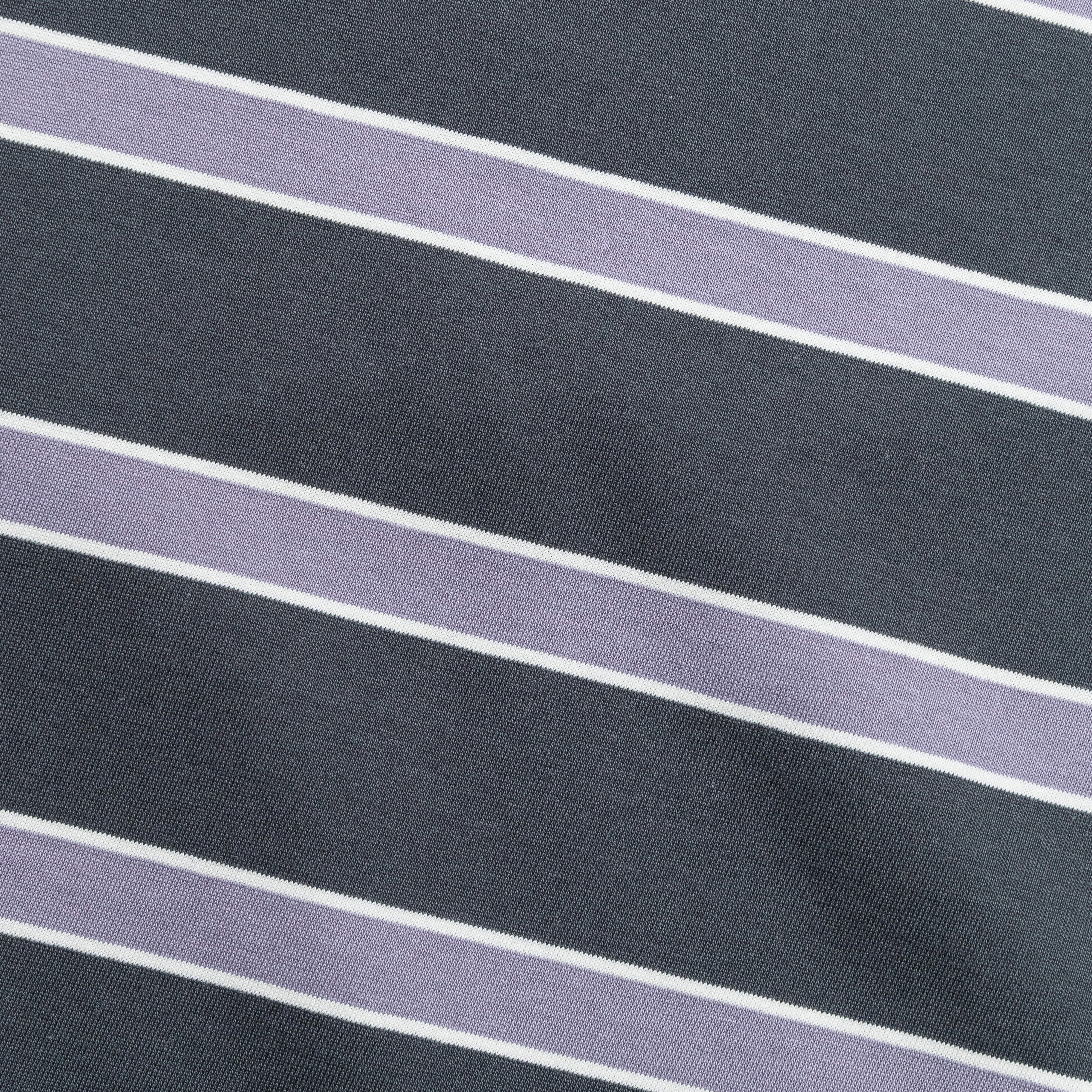 Johannes Multicolour Stripe T-Shirt - Battleship Grey