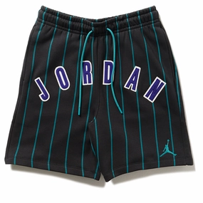Jordan Brooklyn Fleece Shorts - Off Noir/New Emerald