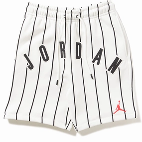 Jordan Brooklyn Fleece Shorts - Summit White/Off Noir