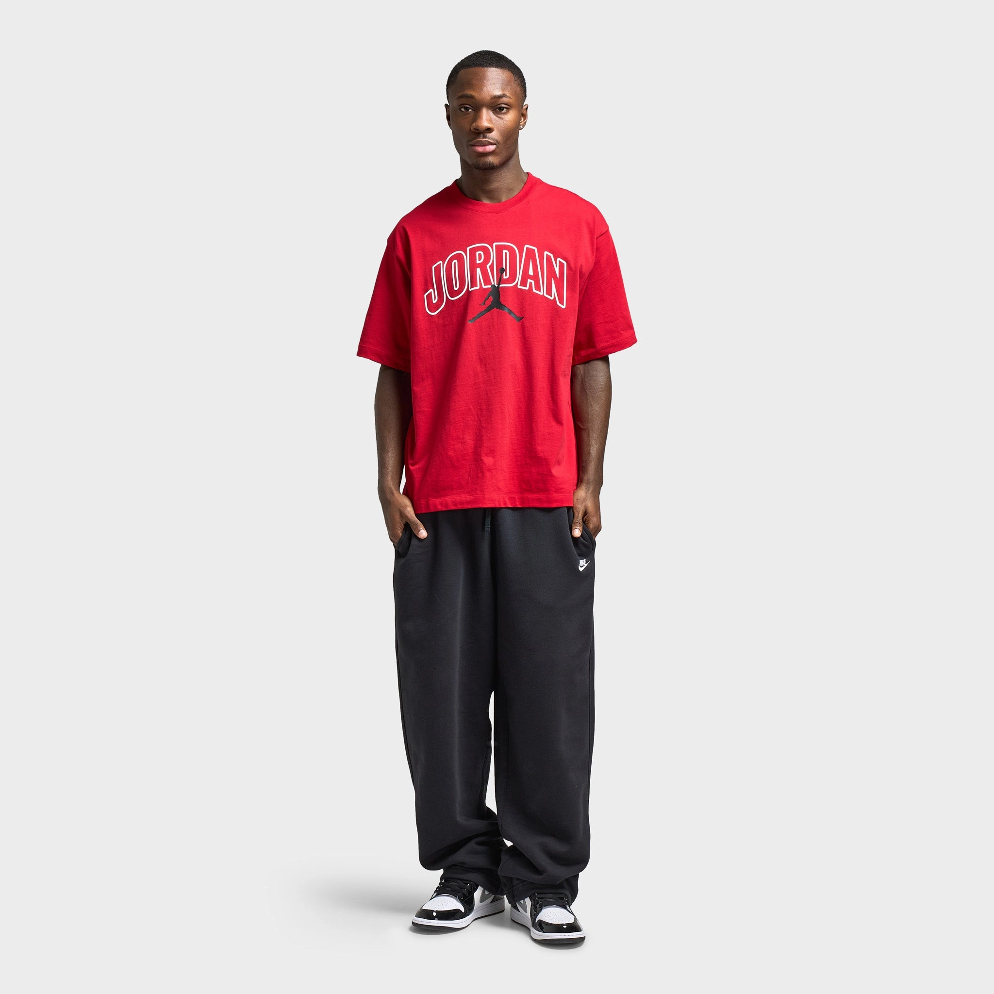Jordan Graphic T-Shirt Gym Red / Sail - Black