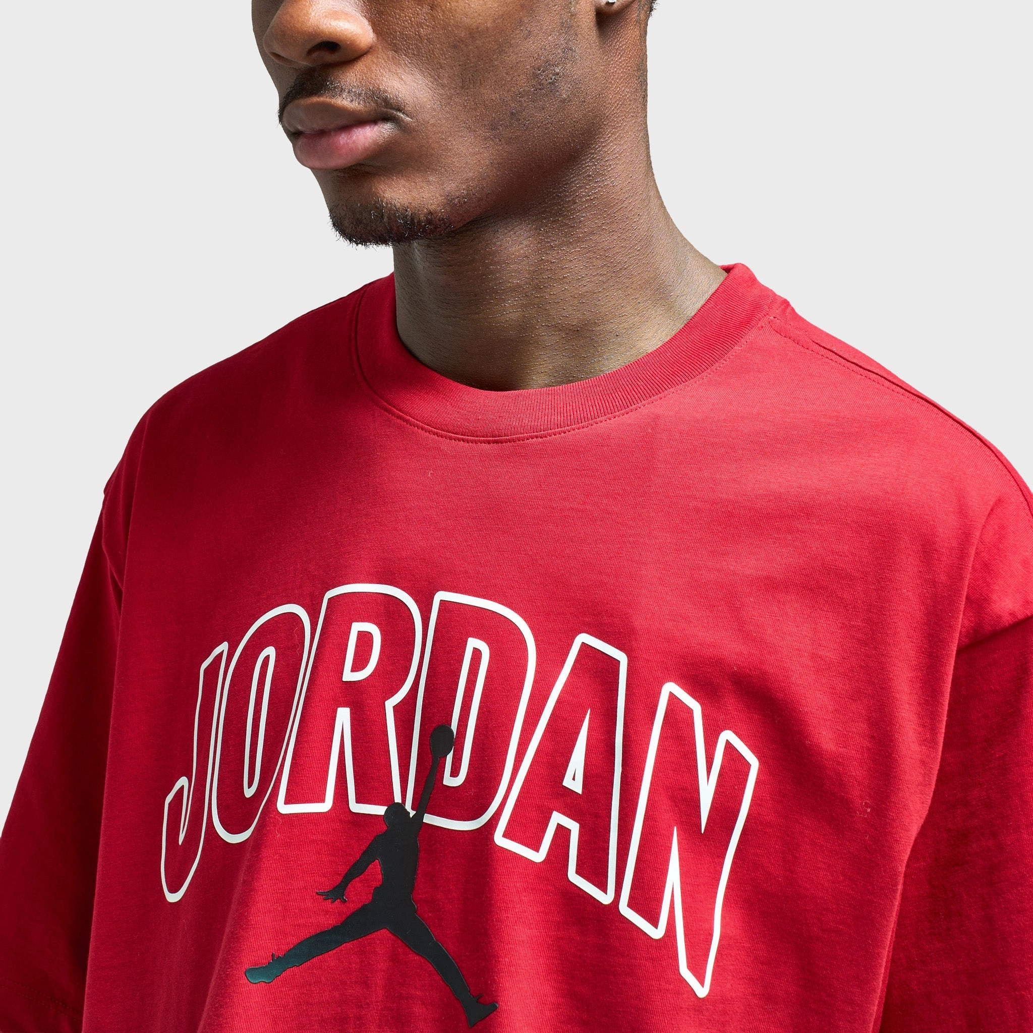 Jordan Graphic T-Shirt Gym Red / Sail - Black