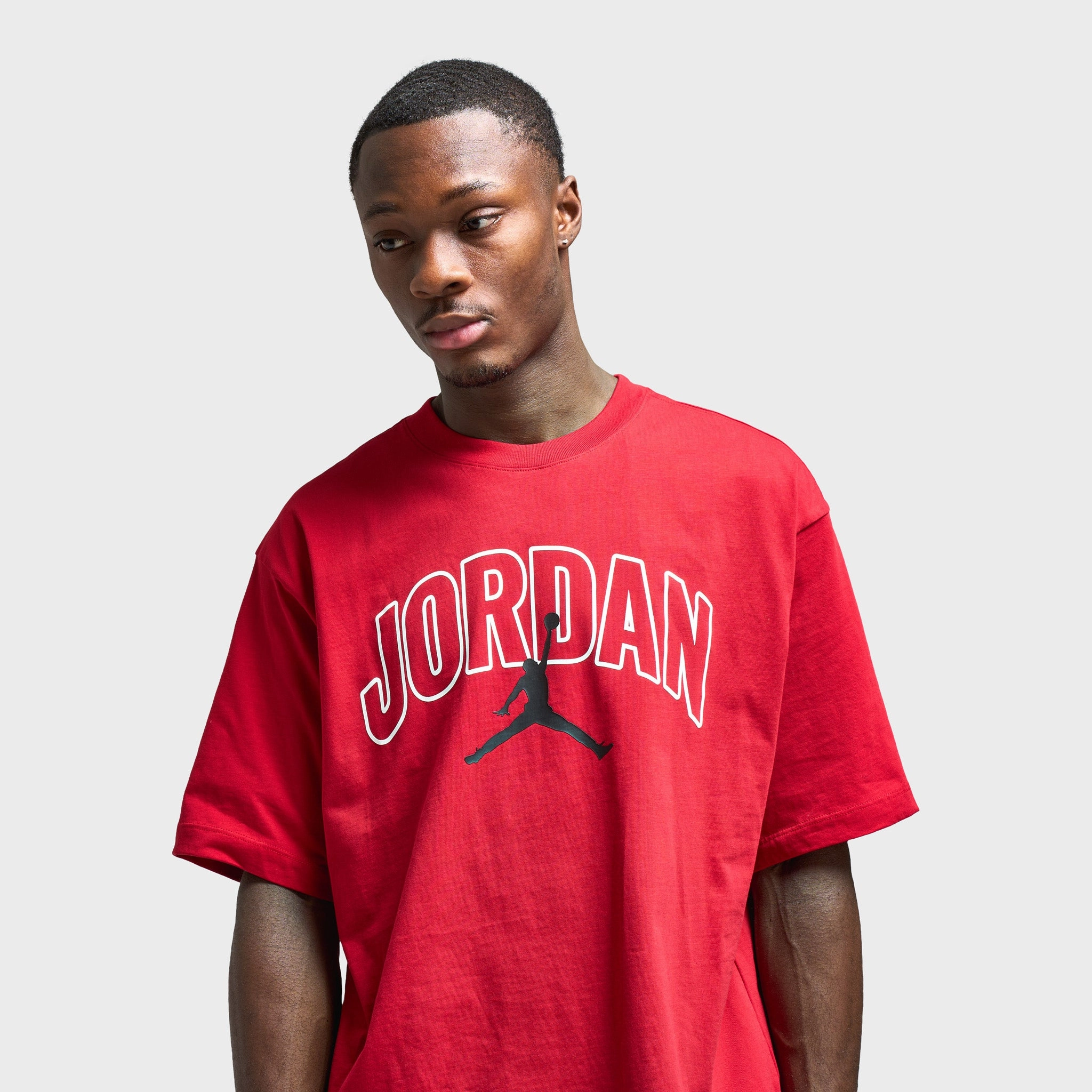 Jordan Graphic T-Shirt Gym Red / Sail - Black