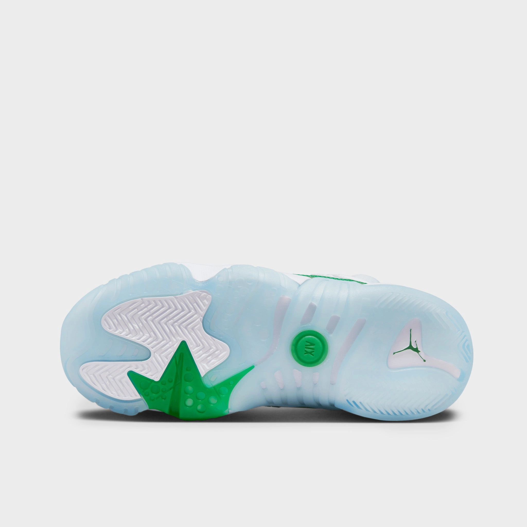 Jordan Jumpman Two Trey GS White / Lucky Green - Black