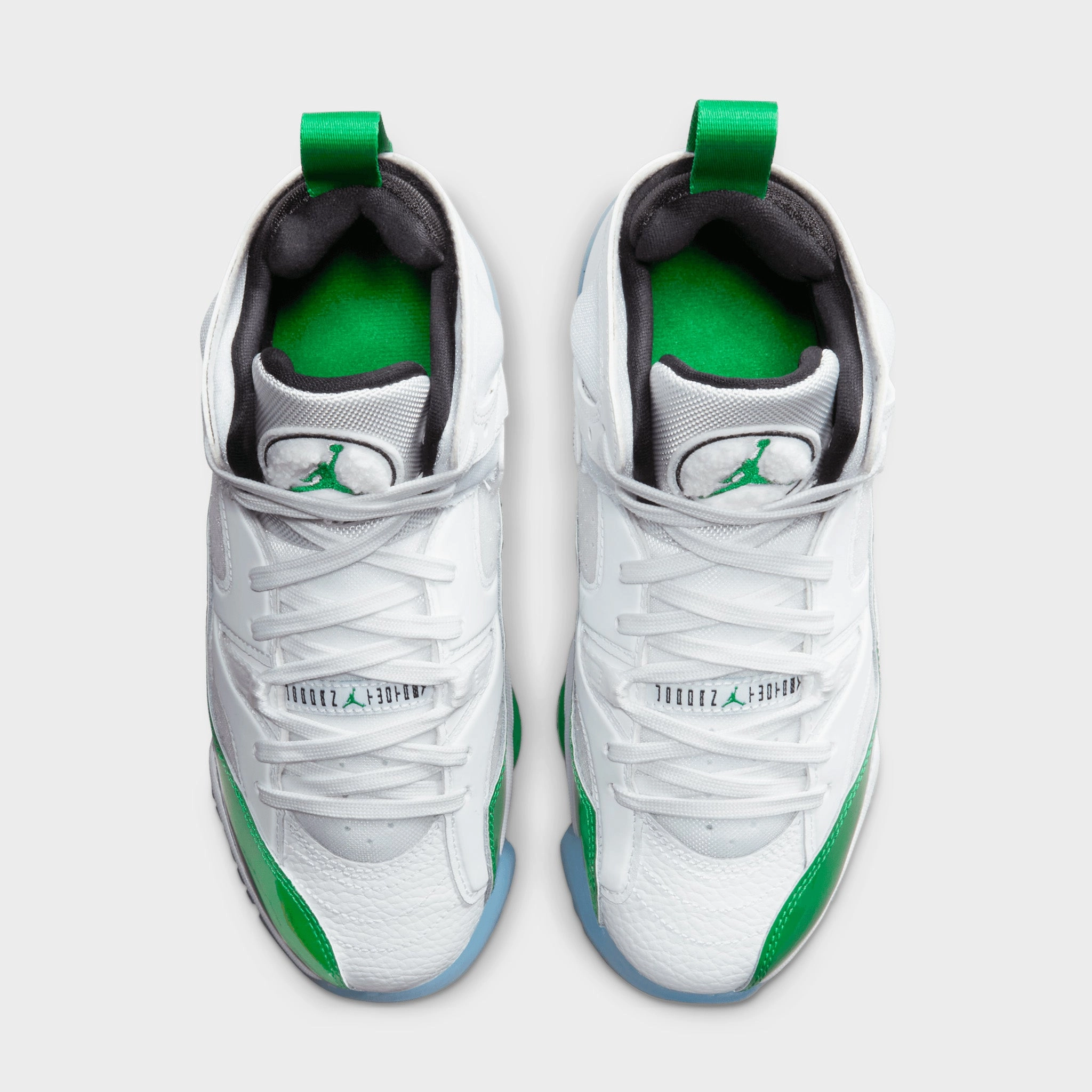 Jordan Jumpman Two Trey GS White / Lucky Green - Black