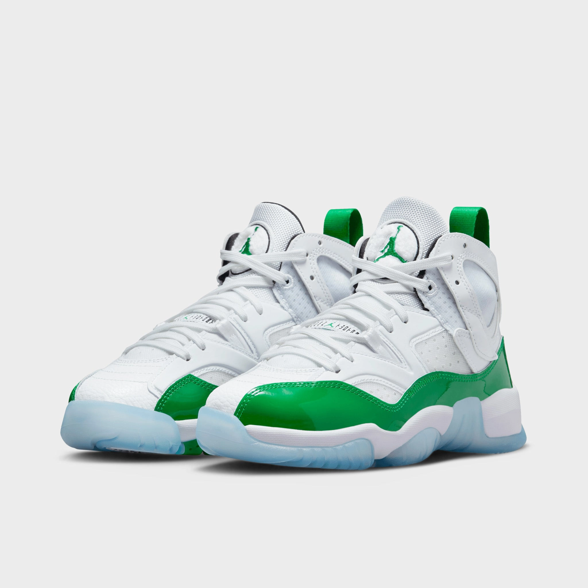 Jordan Jumpman Two Trey GS White / Lucky Green - Black
