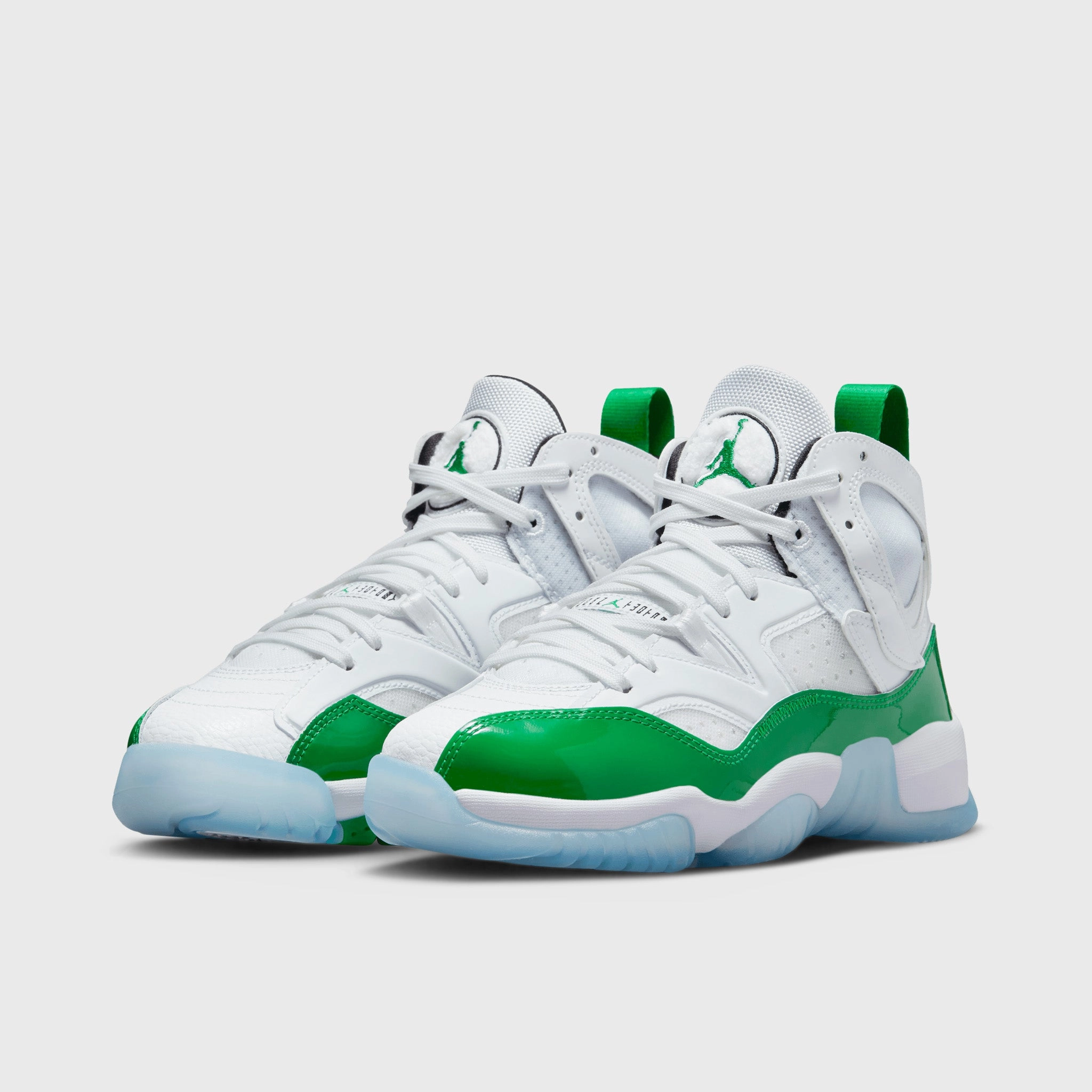 Jordan Jumpman Two Trey GS White / Lucky Green - Black
