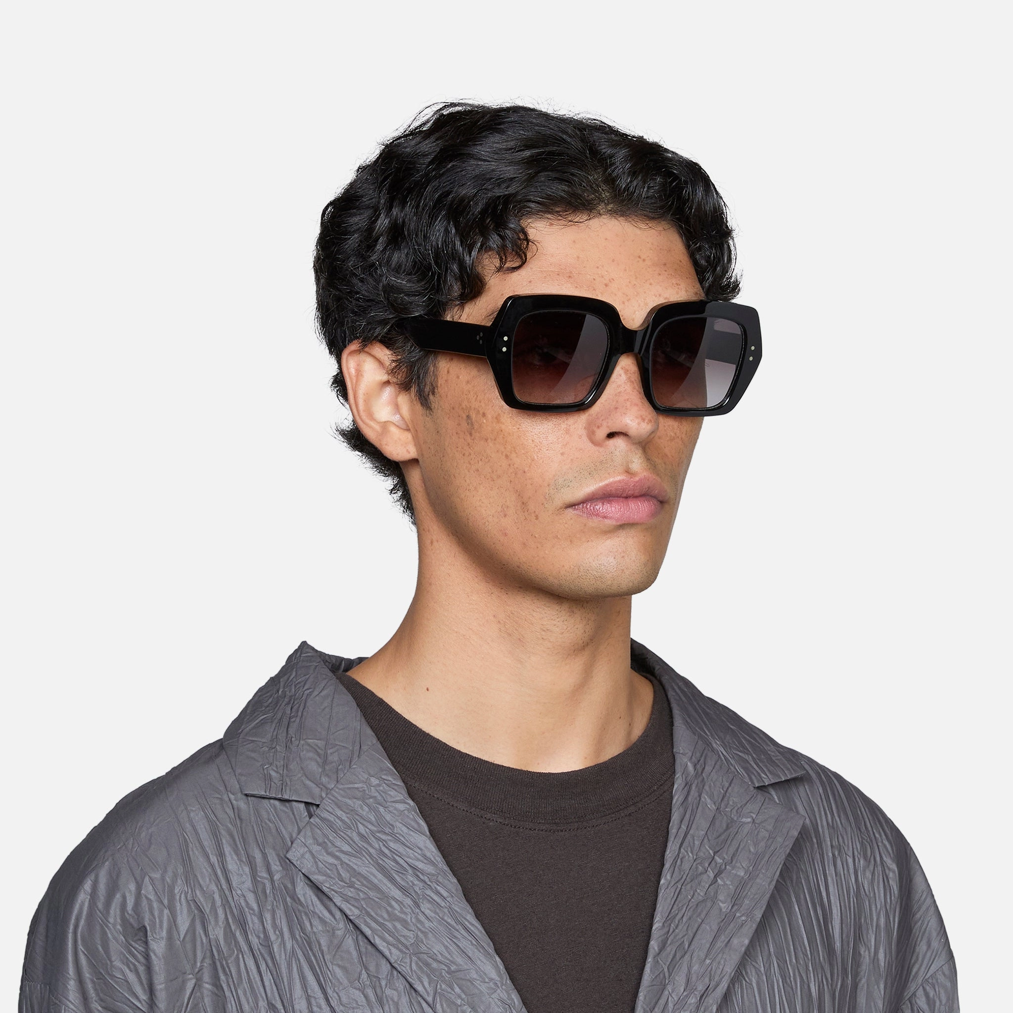 Kaia Black | Gradient Grey Lens