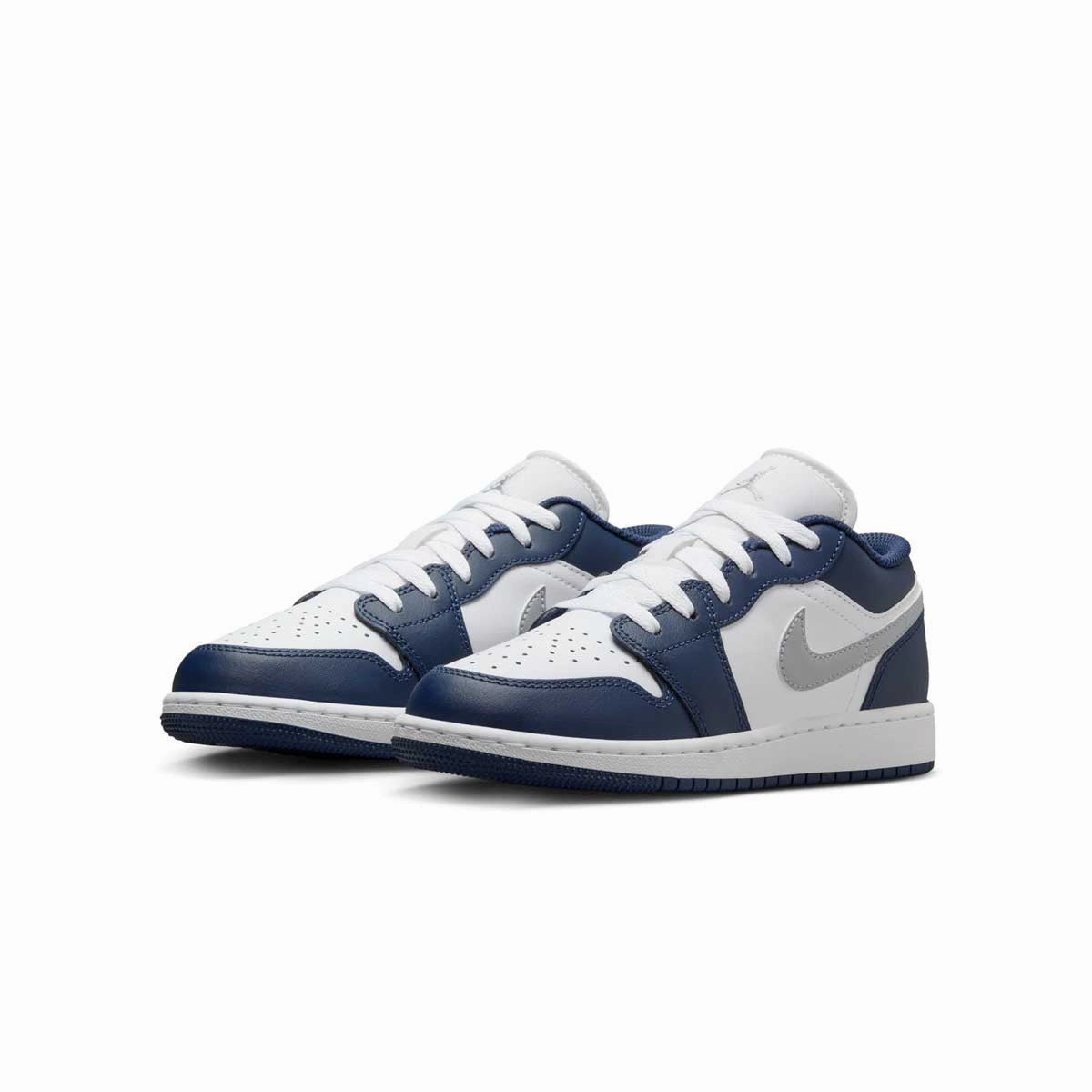 Kids Air Jordan 1 Low 'Midnight Navy White'