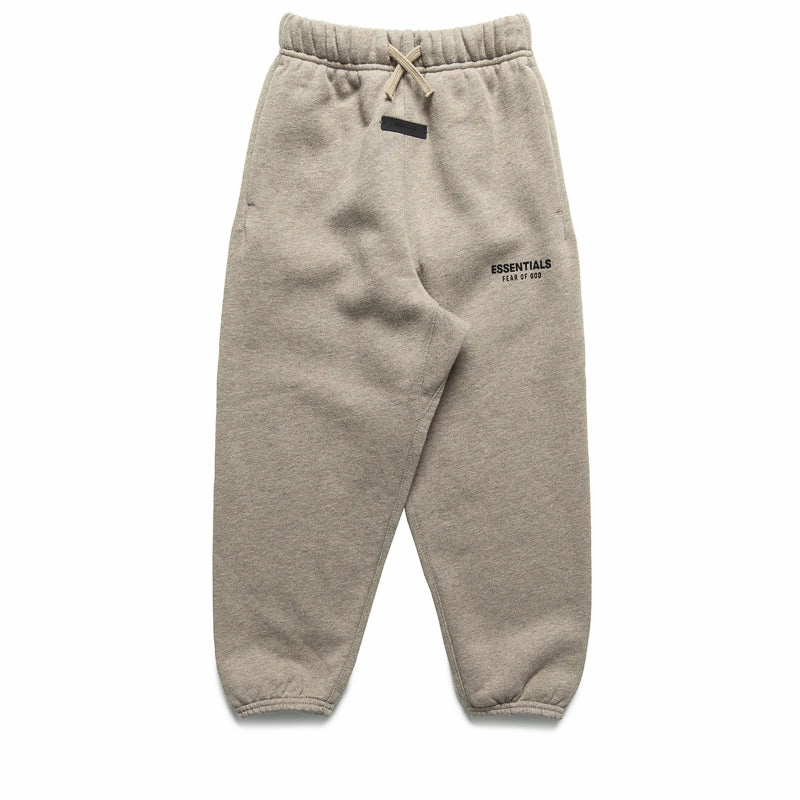Kids Fear Of God Essentials Fleece Sweatpant - Heather Gray