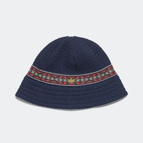 Knit Bucket Hat by Edison Chen x CLOT - Night Indigo
