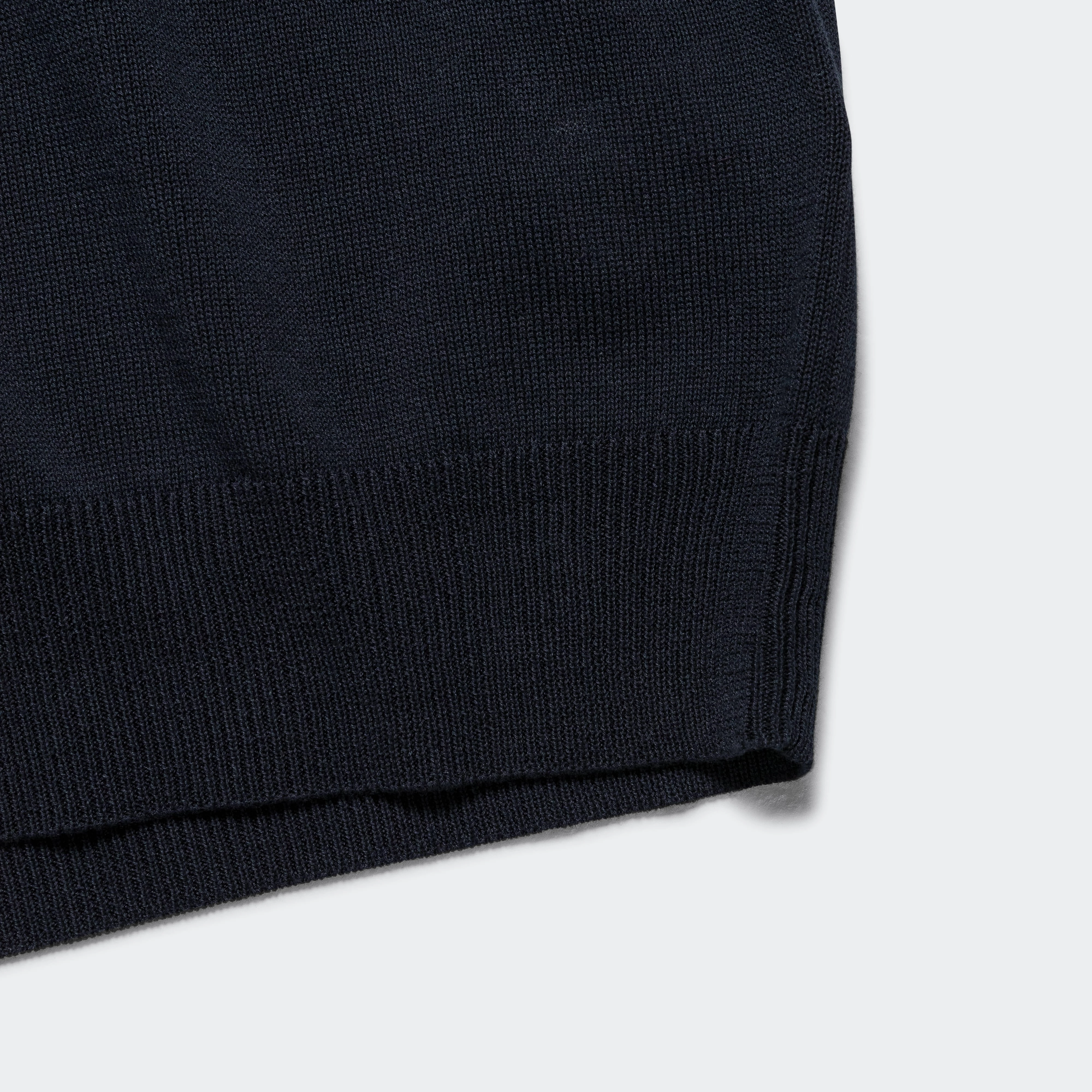 Knit Polo 12G - Navy