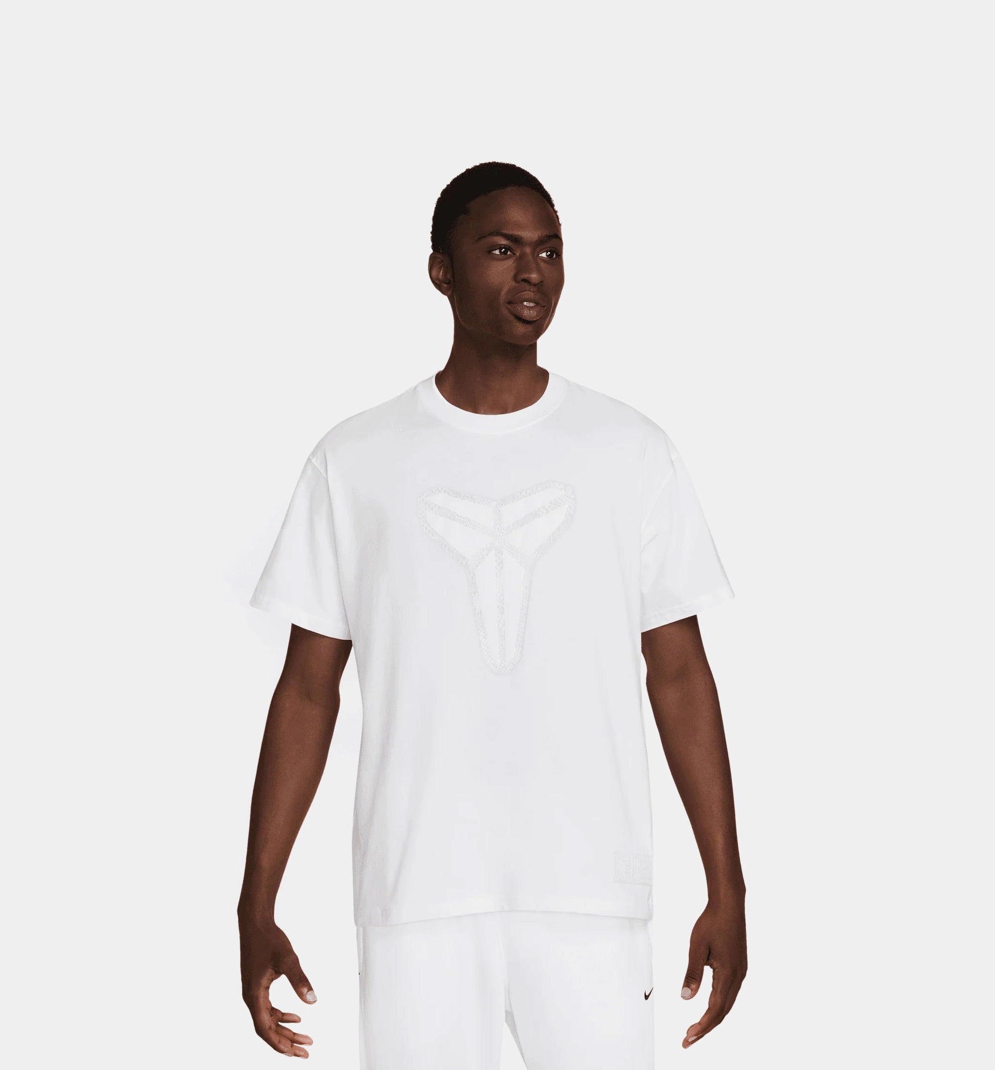 Kobe Max 90 Halo Mens Short Sleeve Shirt - White