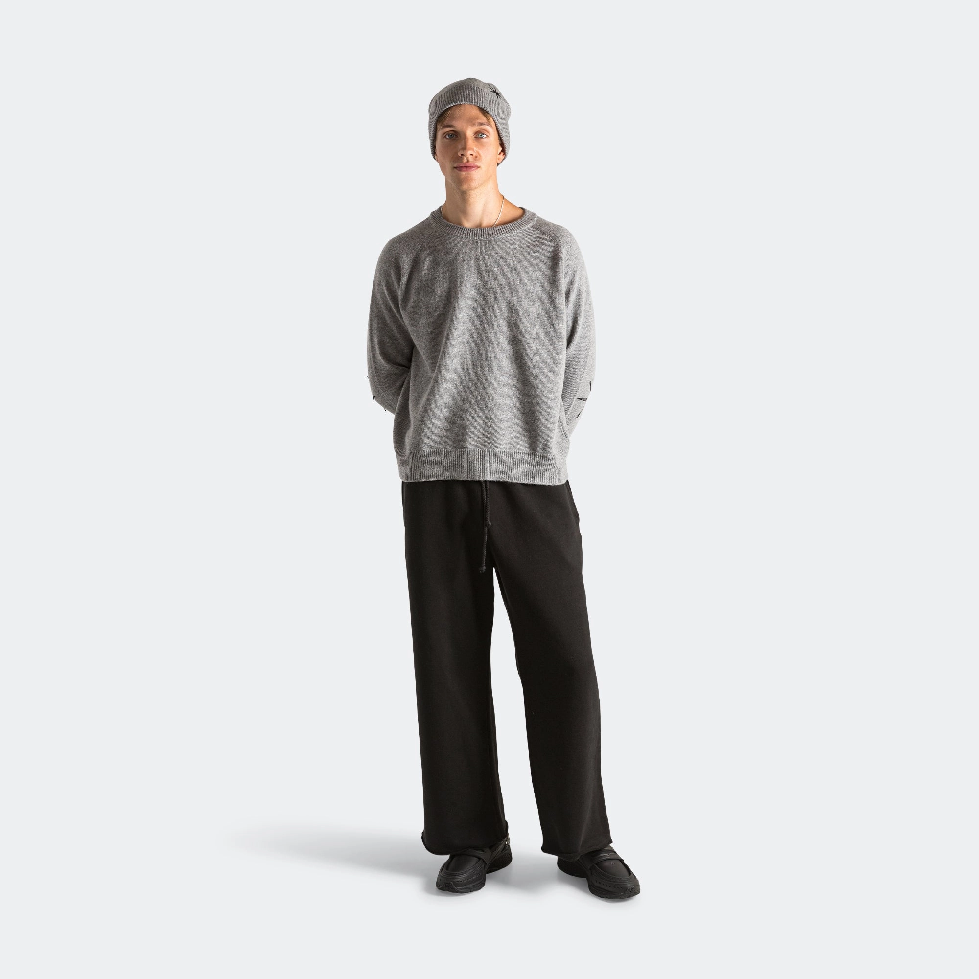 Lambswool Sweater - Grey