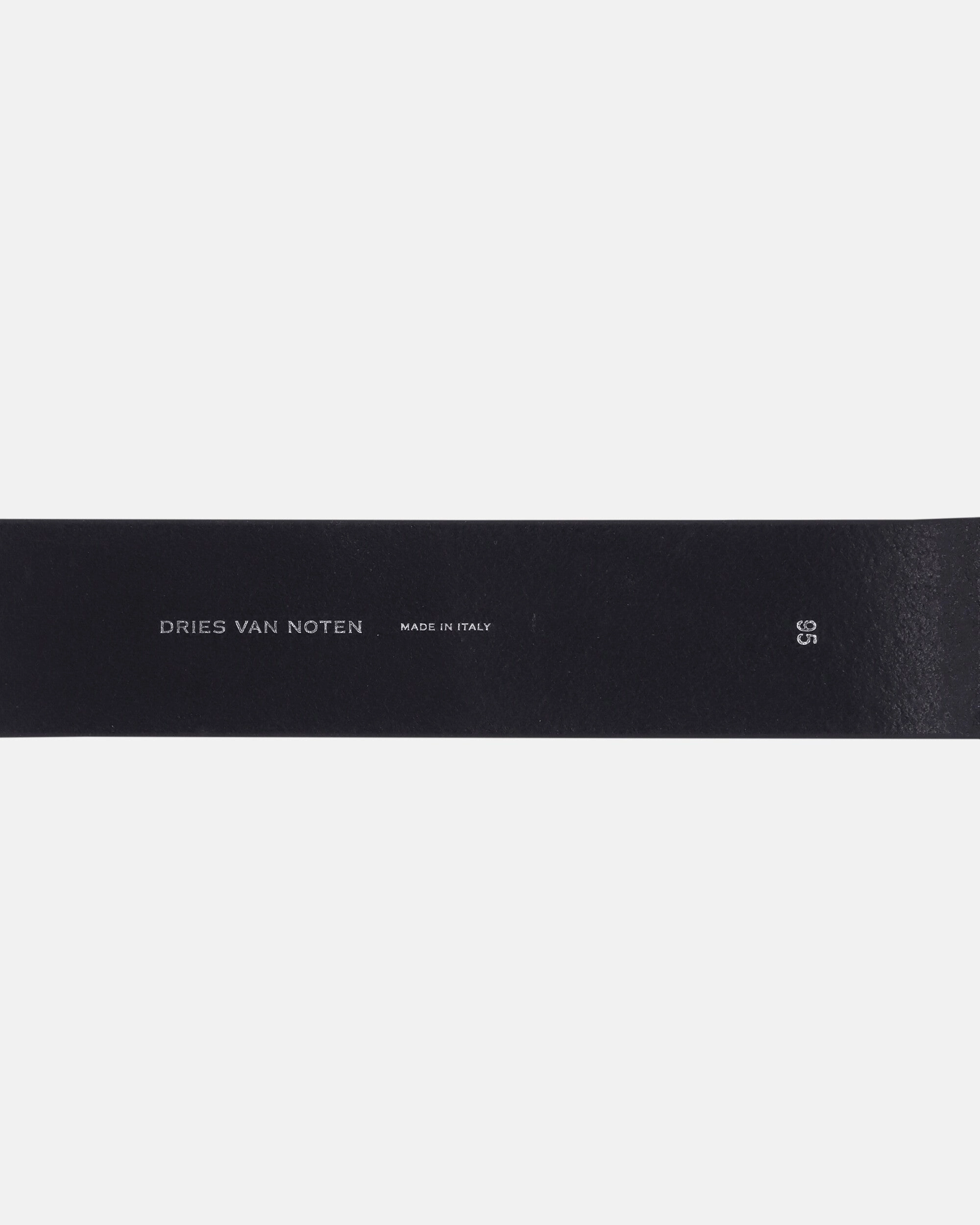 Leather Belt Black