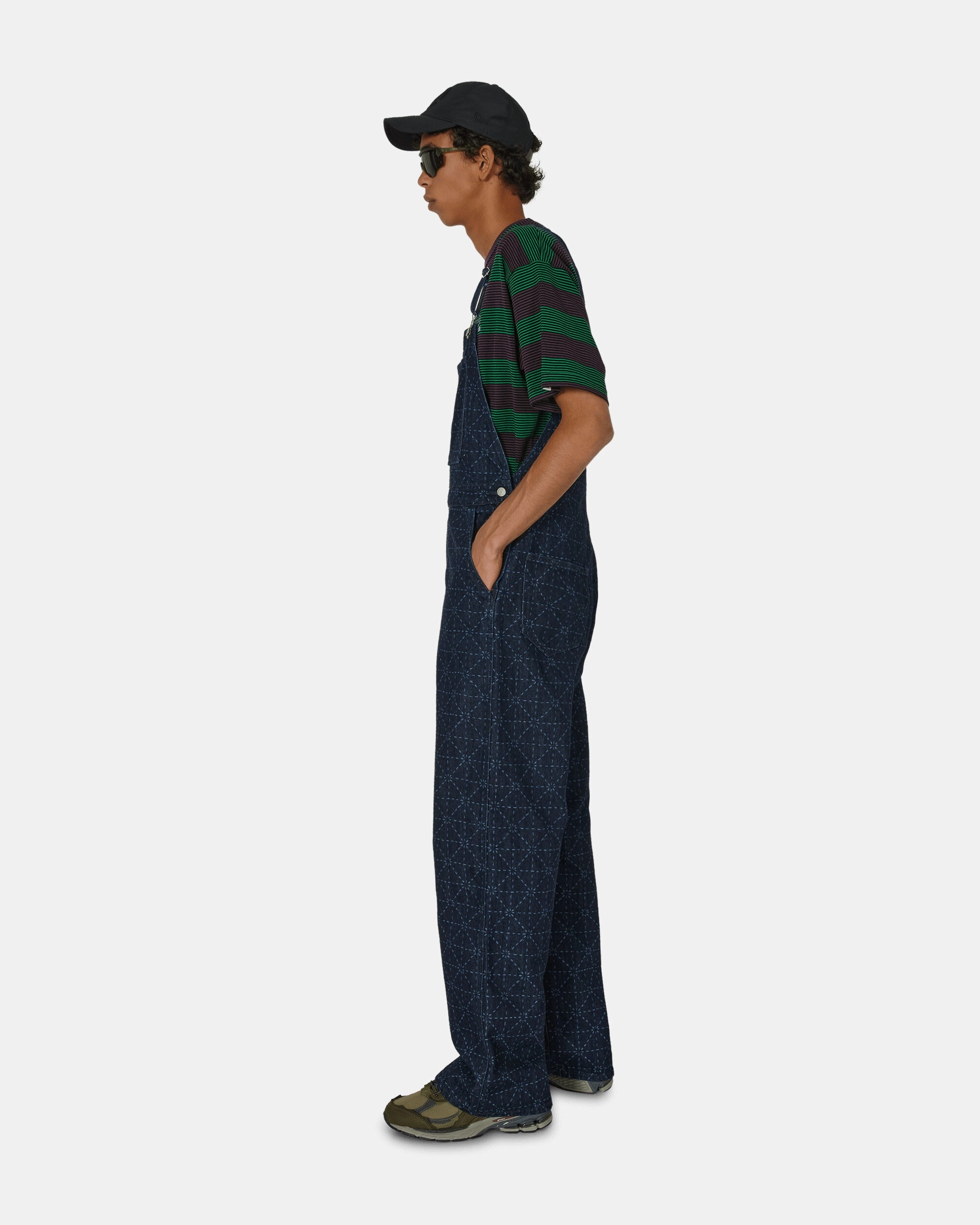Levi's® Printed Denim Overall Rinse Blue