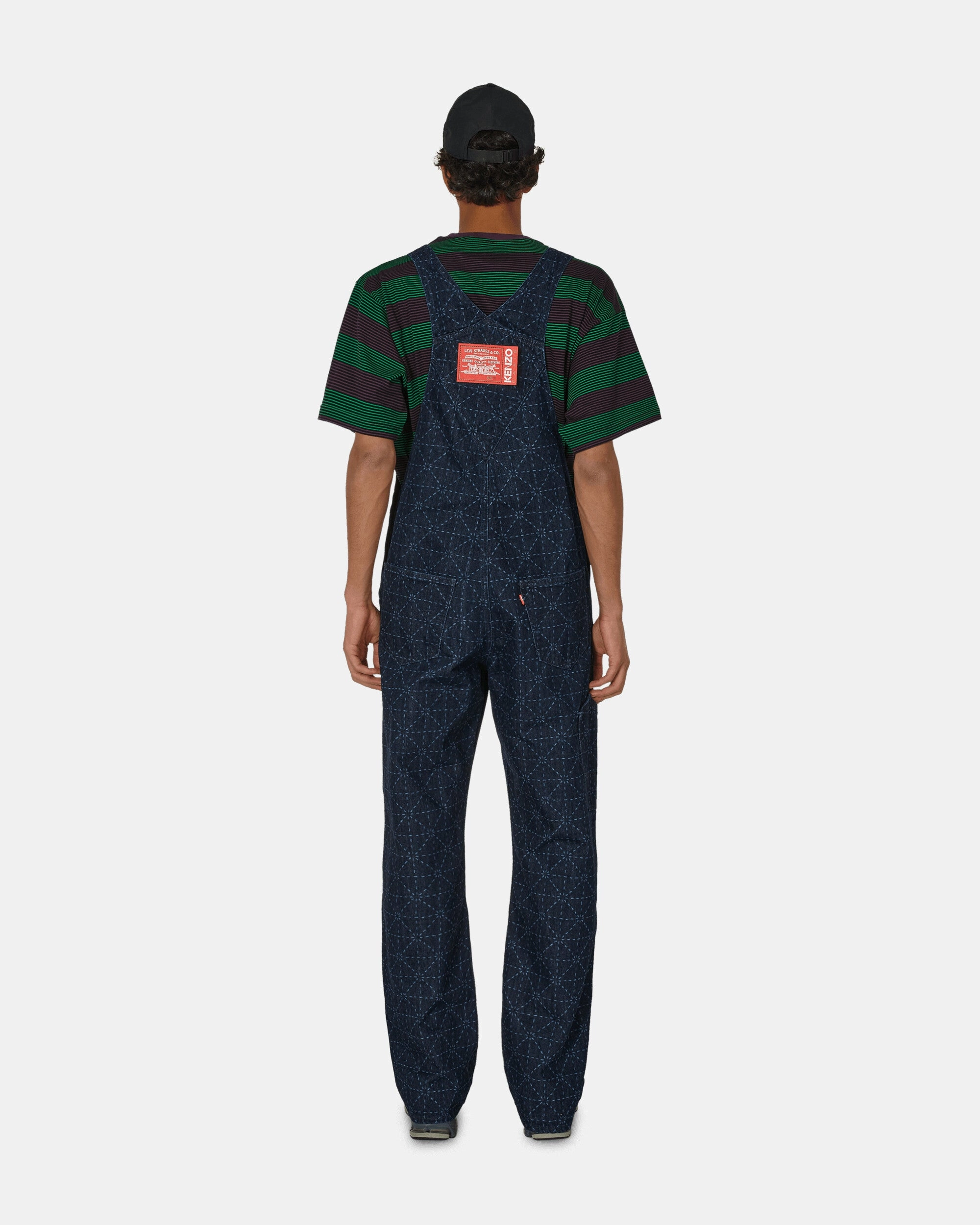 Levi's® Printed Denim Overall Rinse Blue