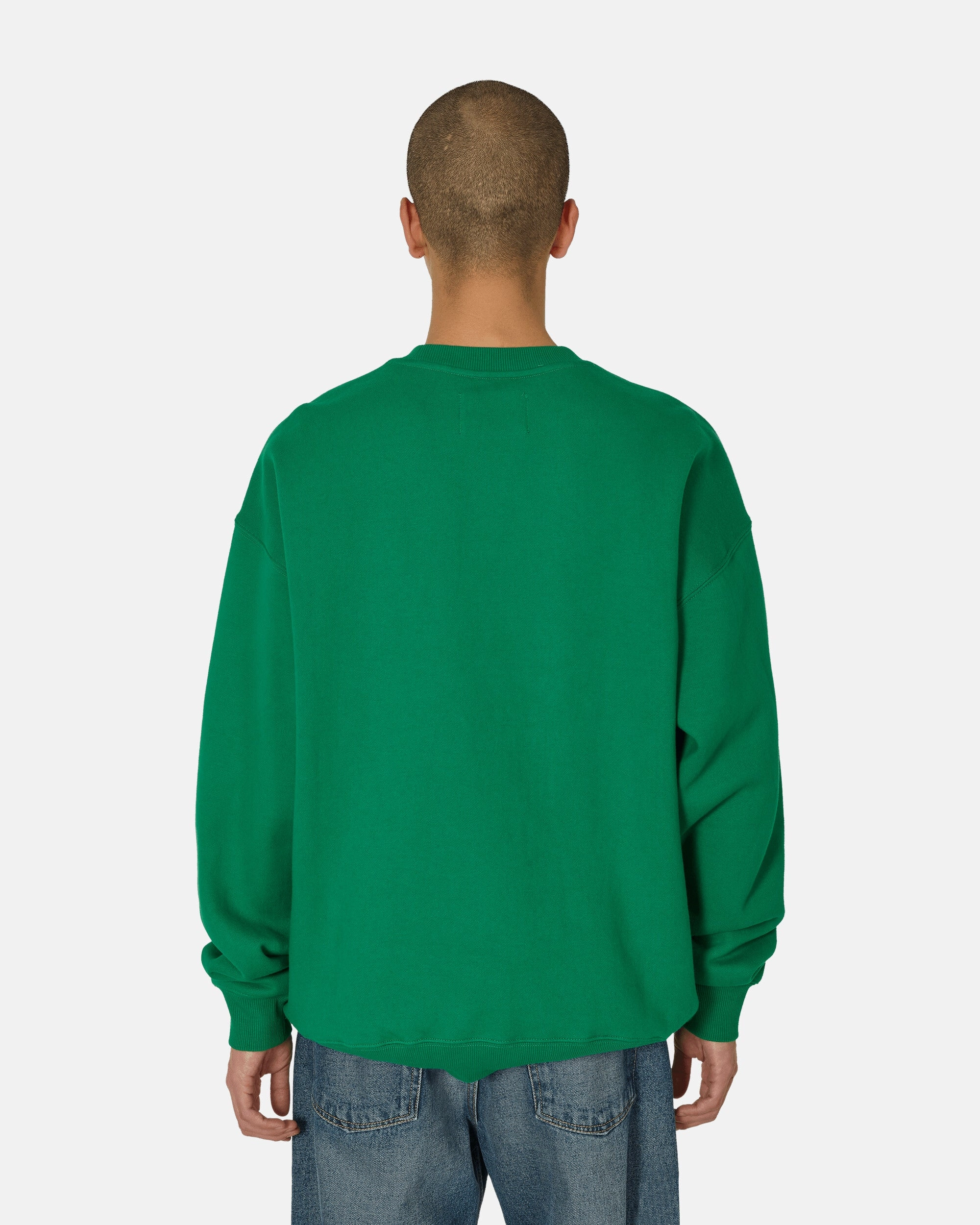 Logo Crewneck Sweatshirt Green