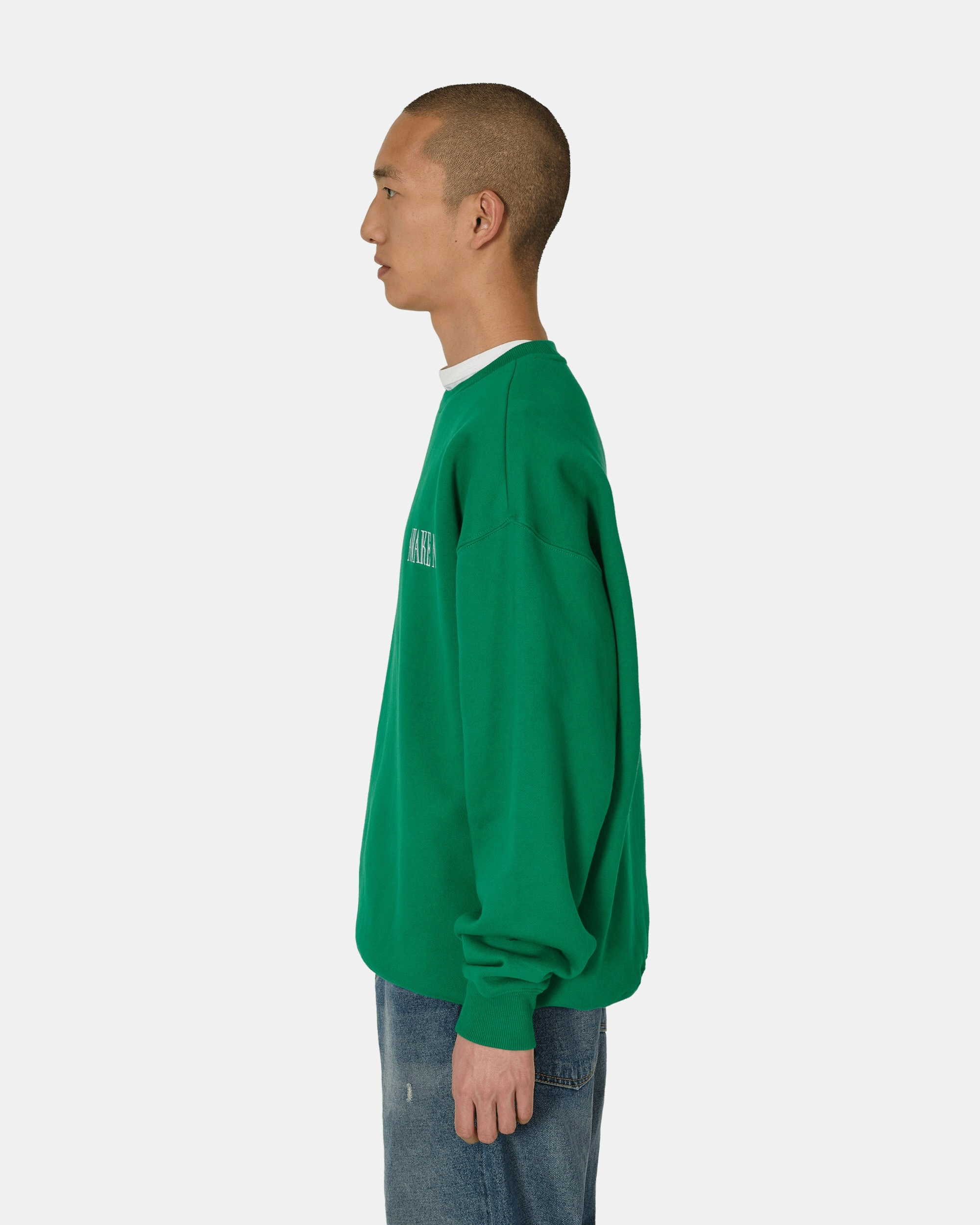 Logo Crewneck Sweatshirt Green