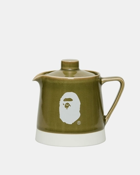 Logo Porcelain Tea Pot Green